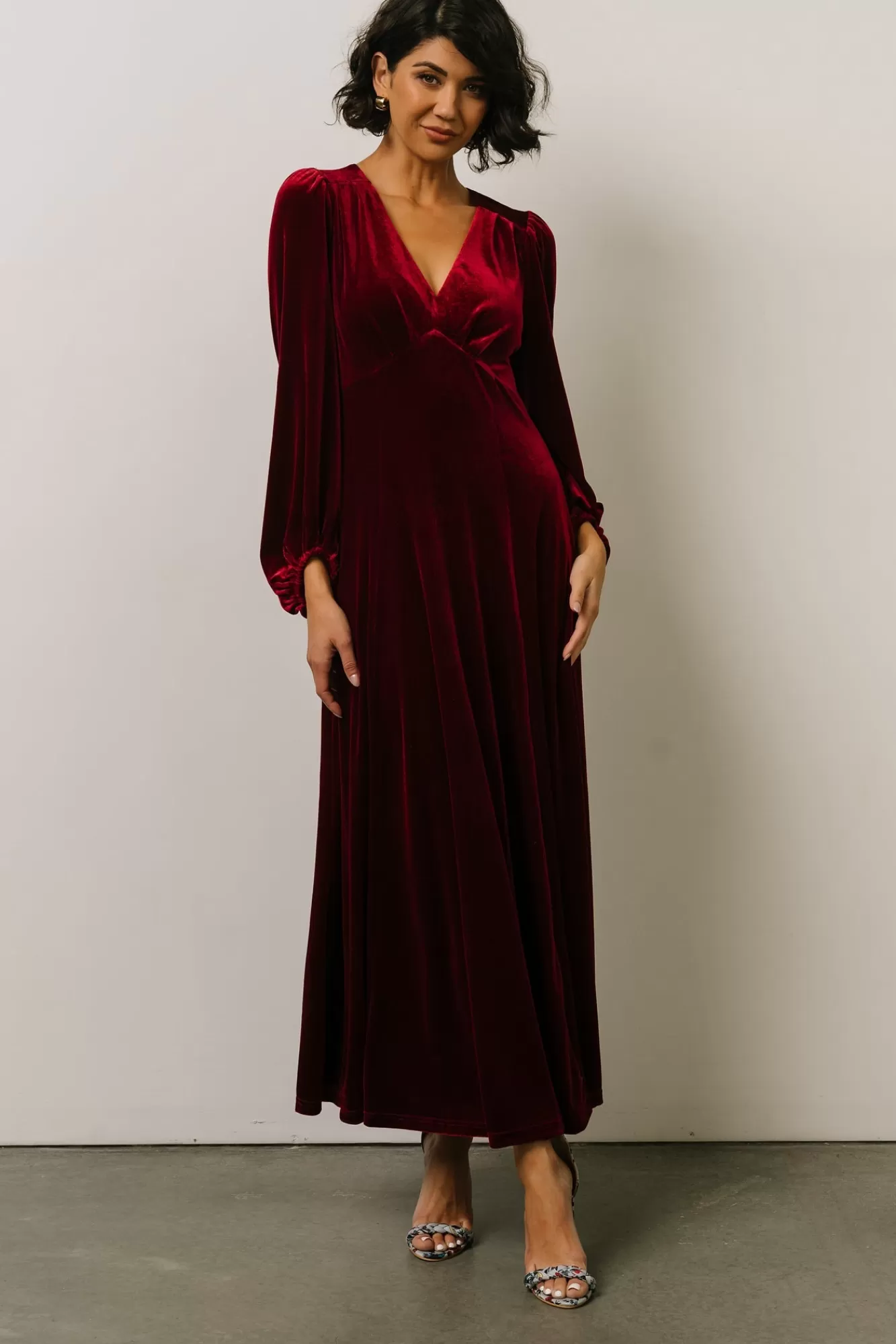 Baltic Born Maxi Dresses | Maxi Dresses | Adelita Velvet Maxi Dress |