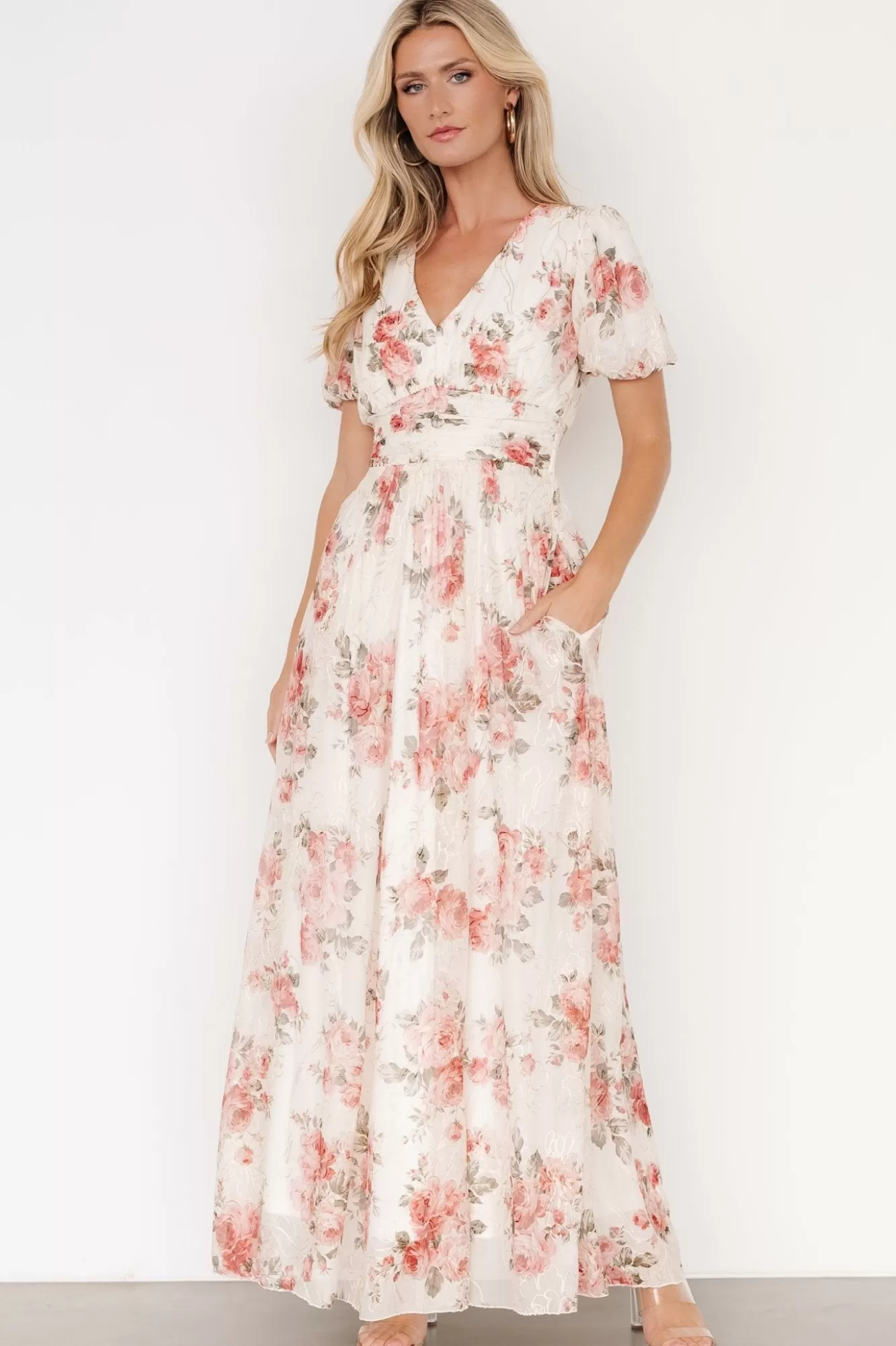 Baltic Born Maxi Dresses | Maxi Dresses | Ardley Maxi Dress | Cream + Rose Floral