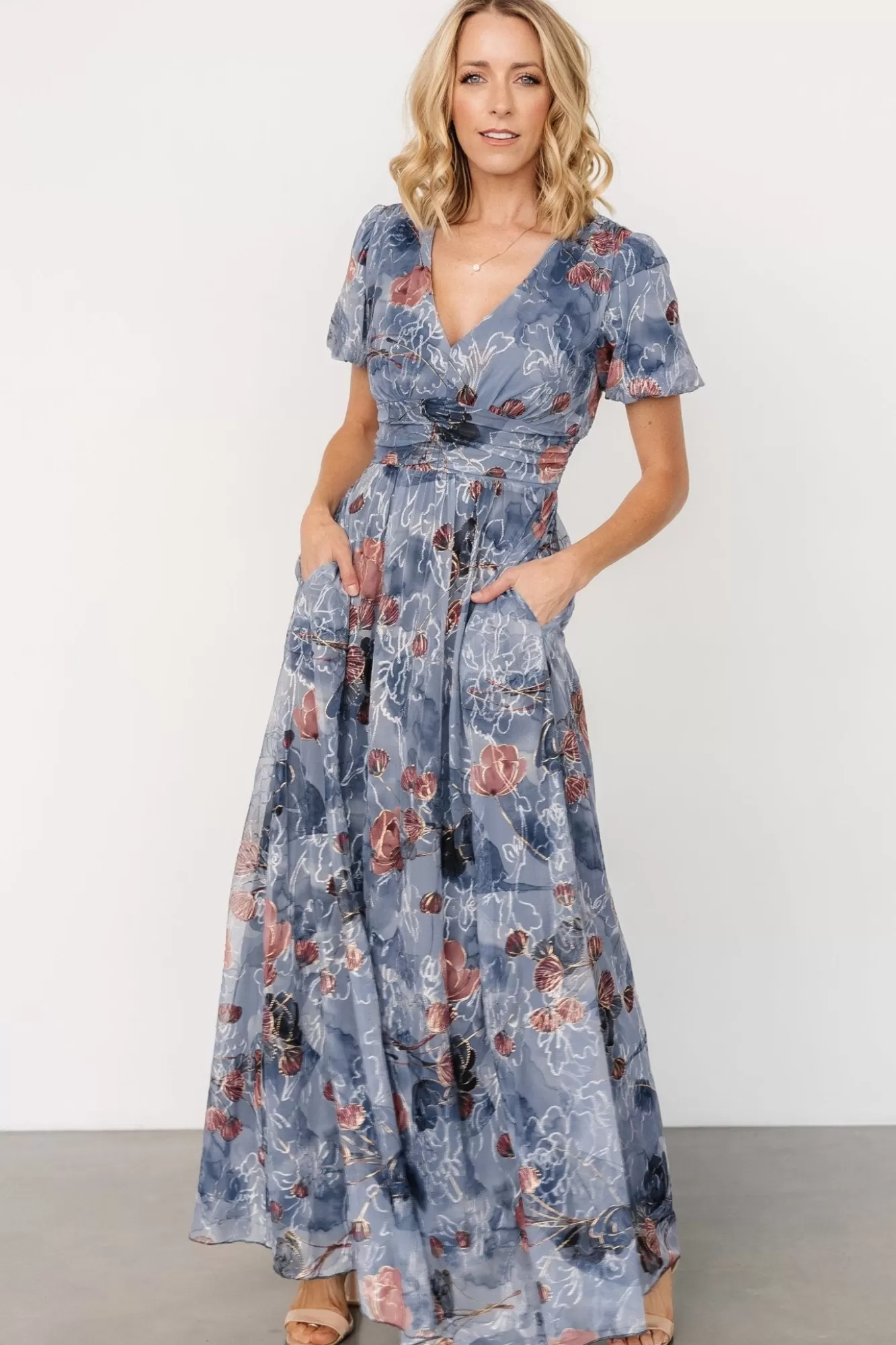 Baltic Born Maxi Dresses | Maxi Dresses | Ardley Maxi Dress | Slate Print