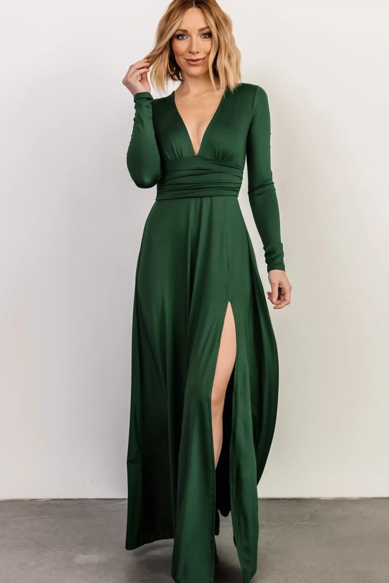 Baltic Born Maxi Dresses | Maxi Dresses | Arianna Maxi Dress | Hunter Green