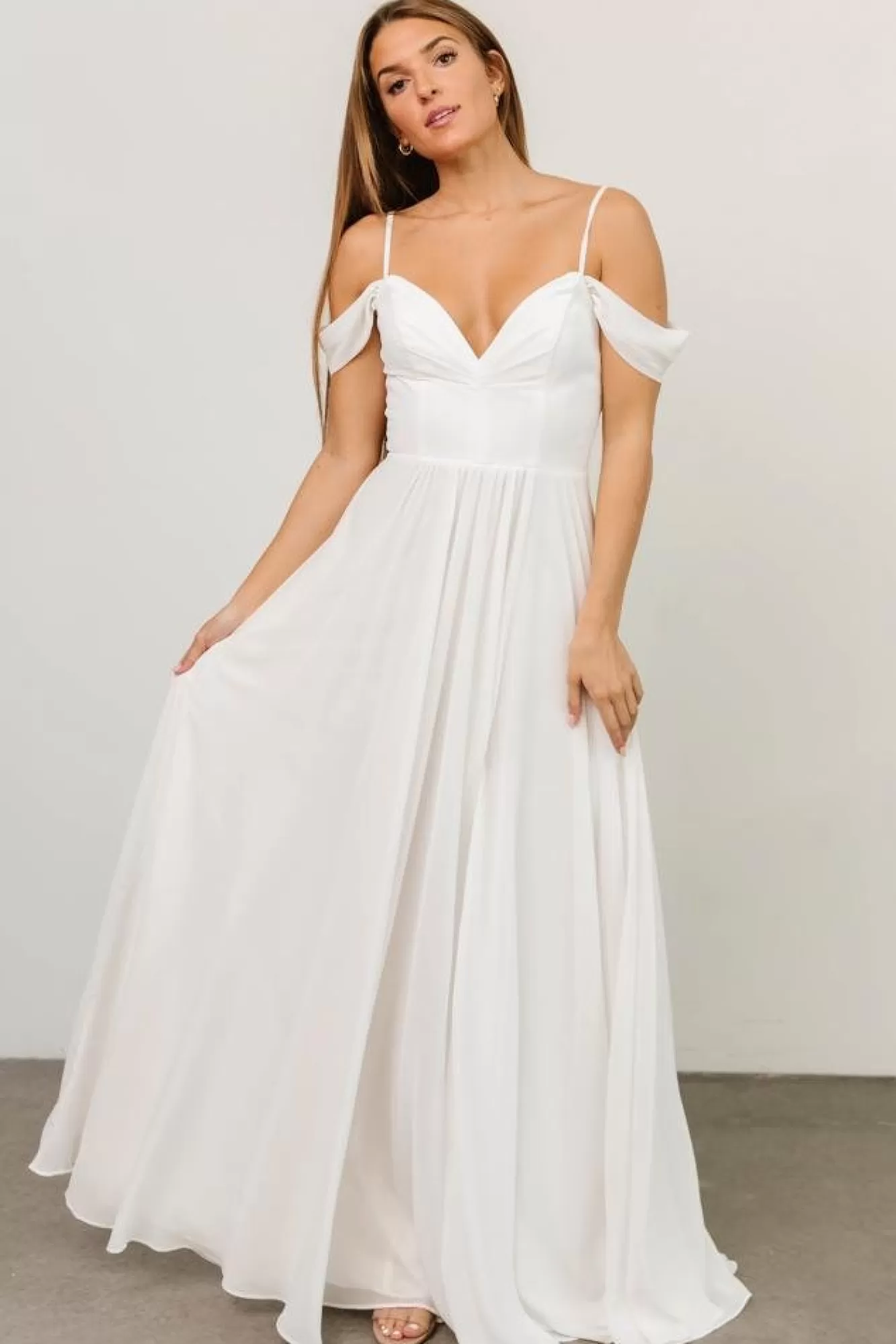 Baltic Born Maxi Dresses | Maxi Dresses | Bianca Lace Maxi Dress | Off White