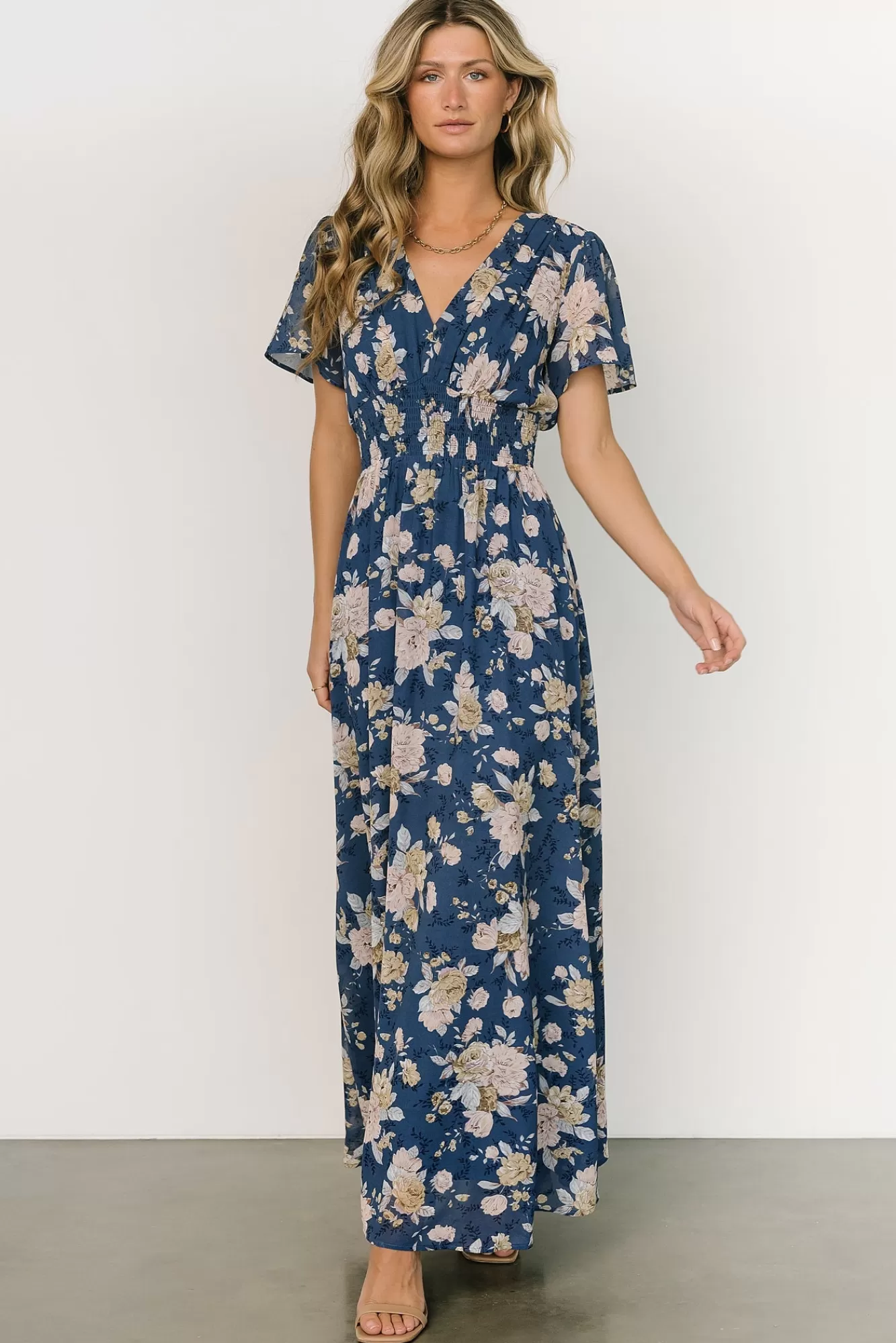 Baltic Born Maxi Dresses | Maxi Dresses | Birdie Maxi Dress | Blue + Blush Floral