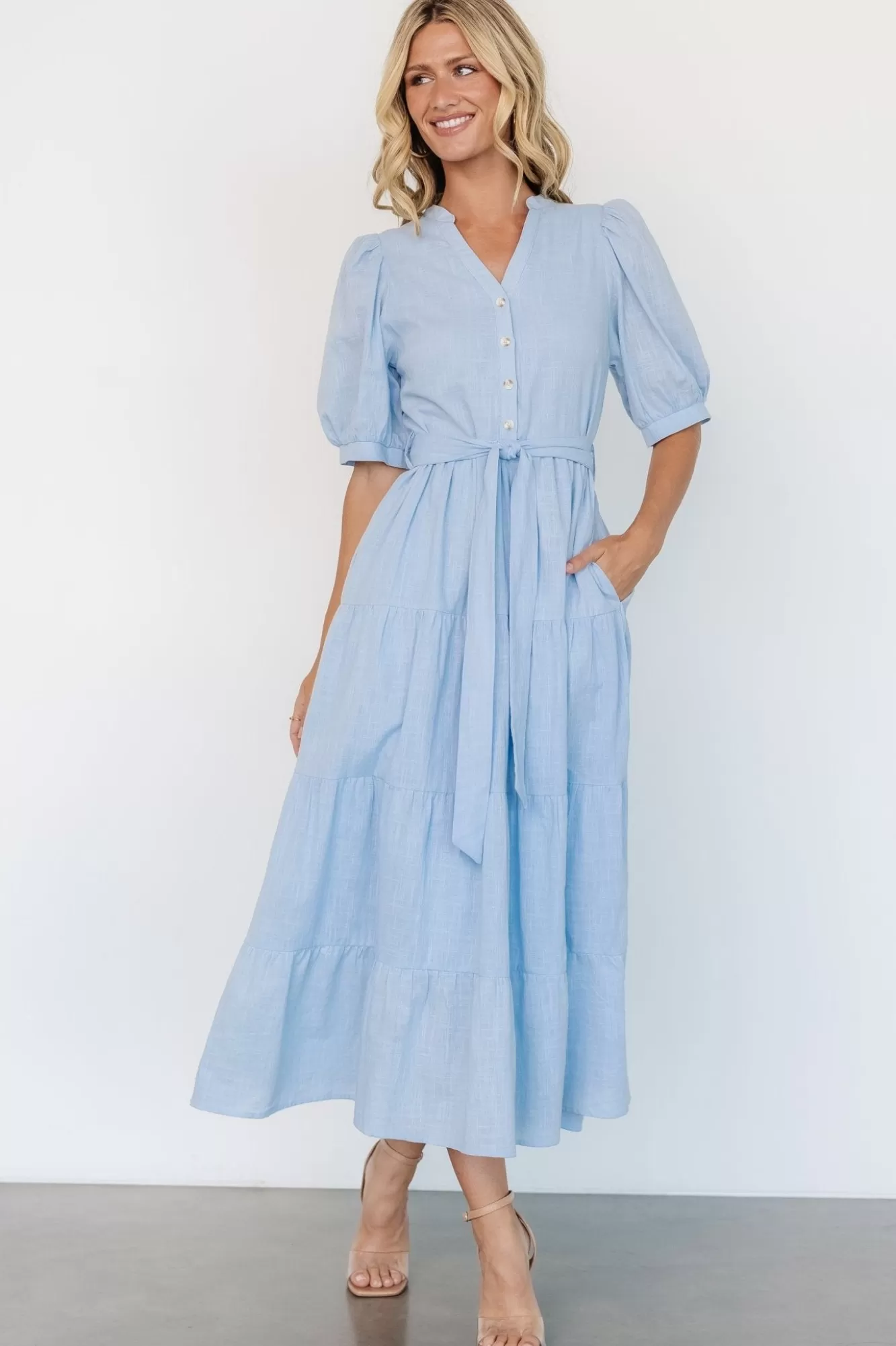 Baltic Born Maxi Dresses | Maxi Dresses | Camille Maxi Dress | Light Blue