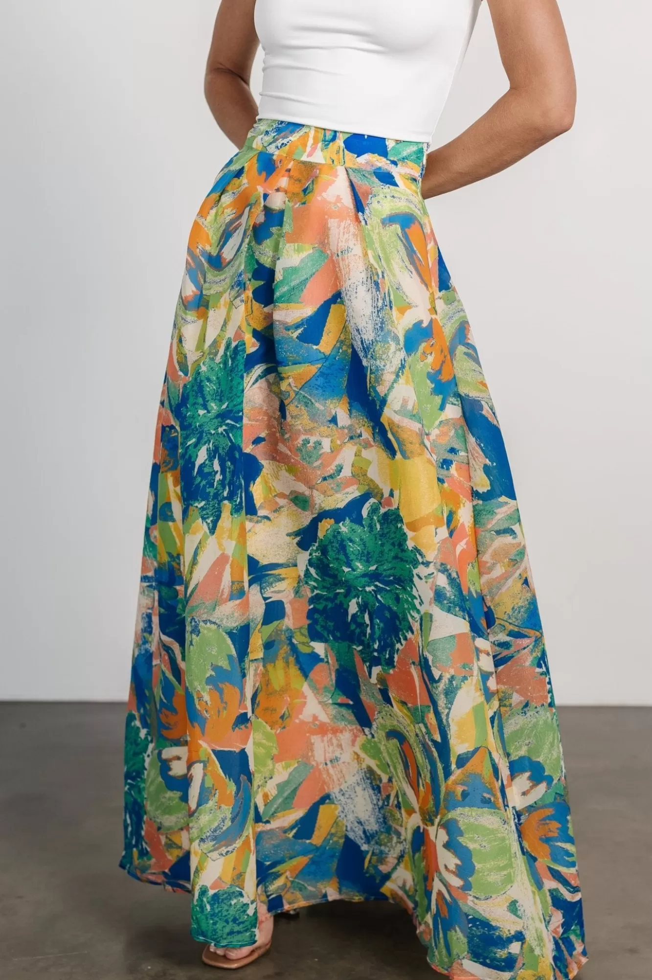 Baltic Born Maxi Dresses | Maxi Dresses | Cayman Maxi Skirt | Blue Multi