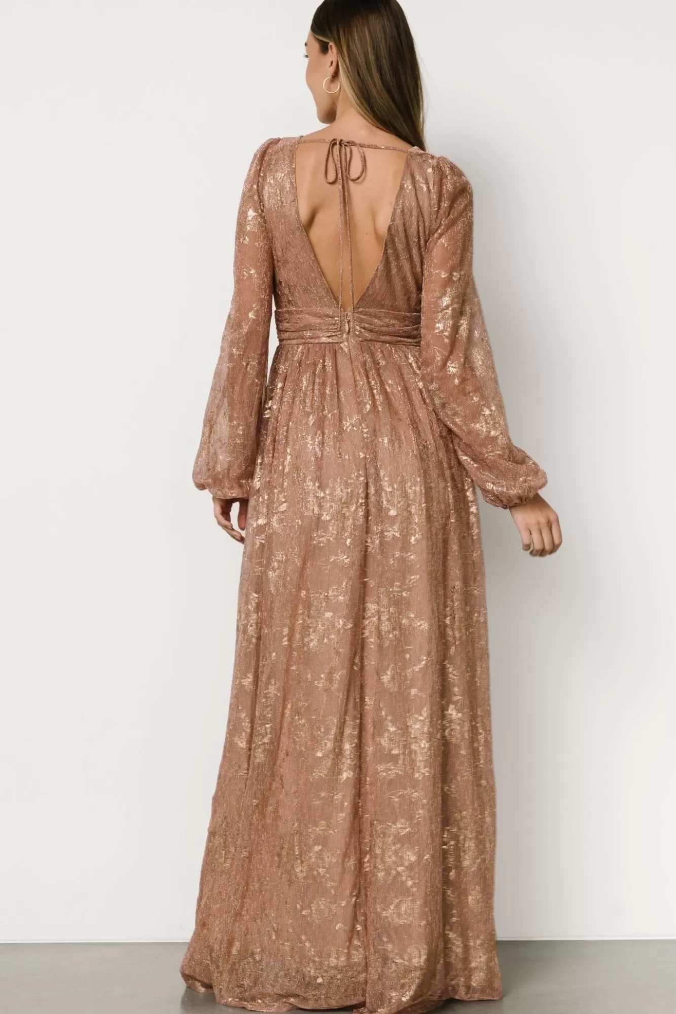 Baltic Born Maxi Dresses | Maxi Dresses | Charlene Maxi Dress | Rose Gold