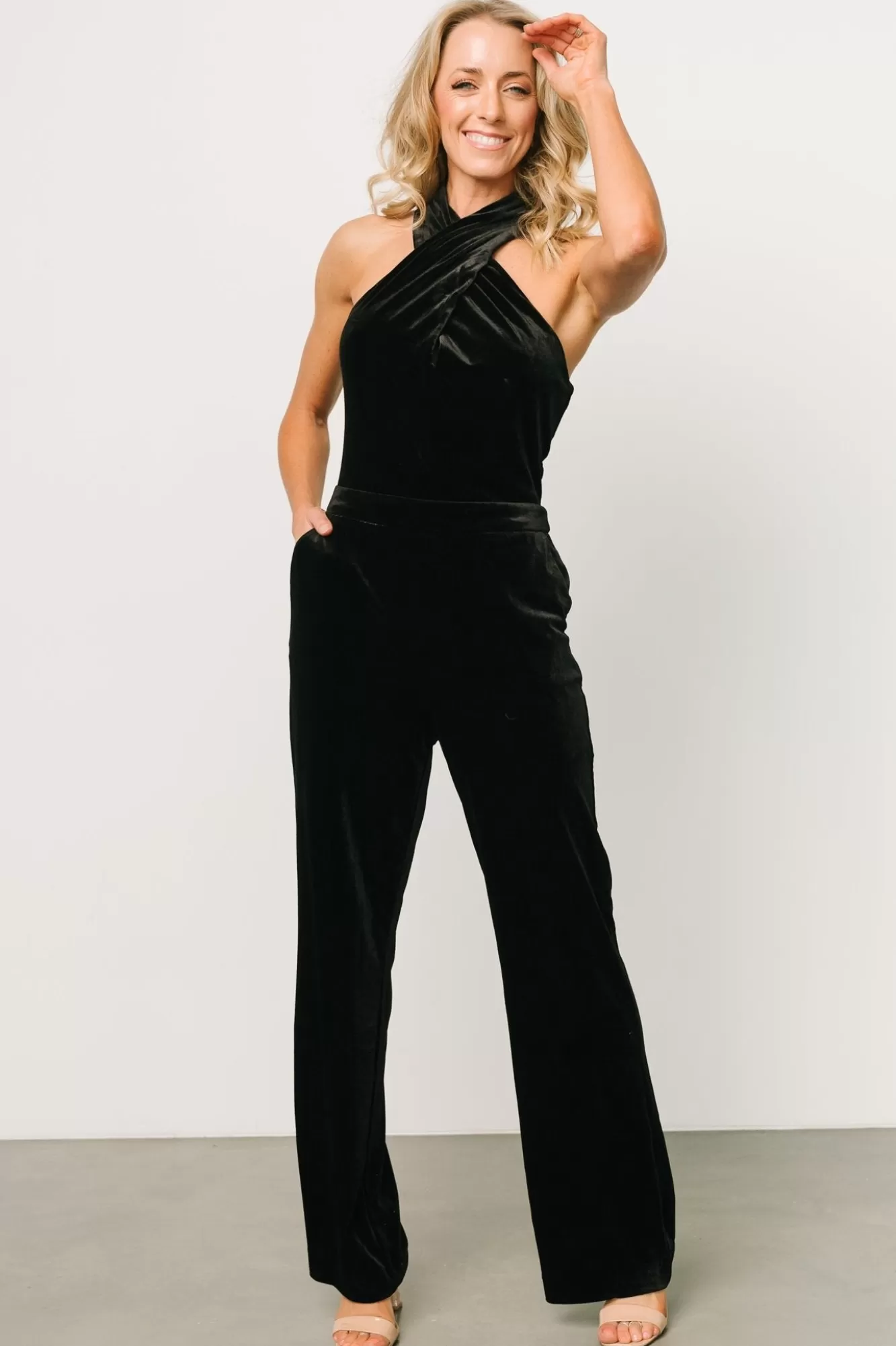 Baltic Born Semi-Formal | Jumpsuits + Rompers | Cleopatra Velvet Jumpsuit |