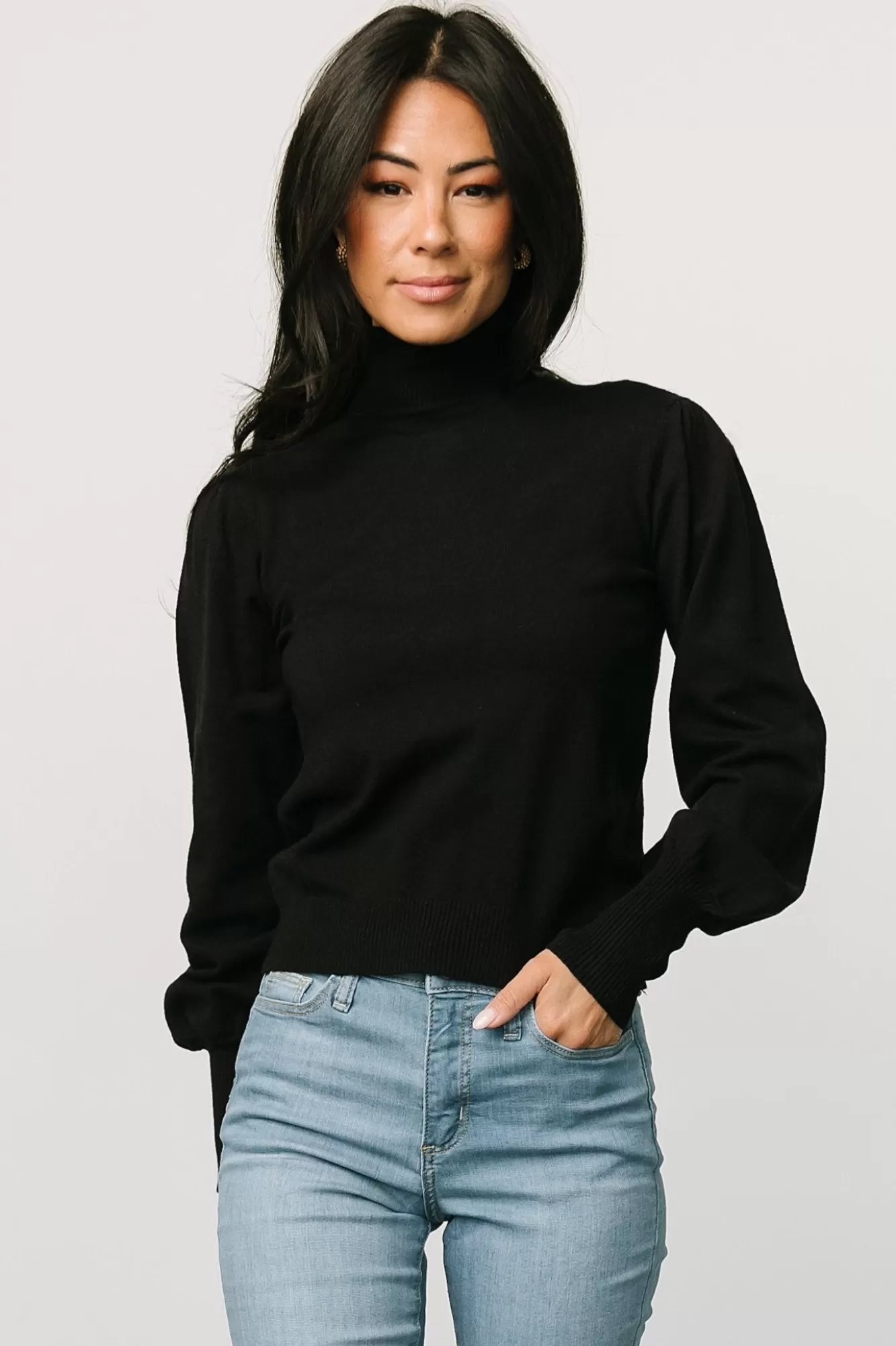 Baltic Born Blouses + Shirts | Danica Turtleneck Knit Top |