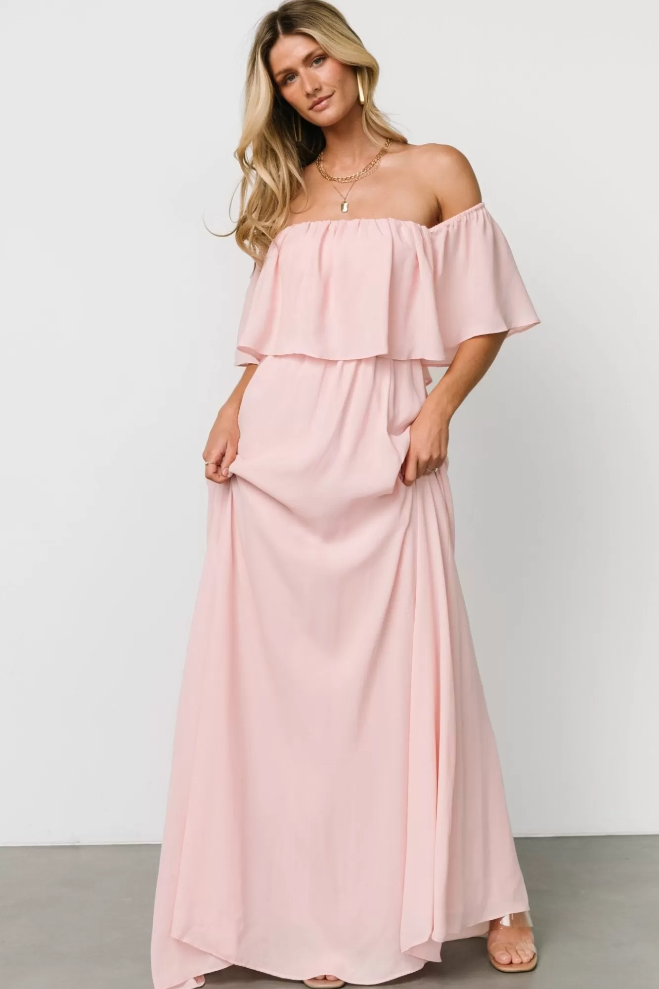 Baltic Born Maxi Dresses | Maxi Dresses | Diana Off Shoulder Maxi Dress |