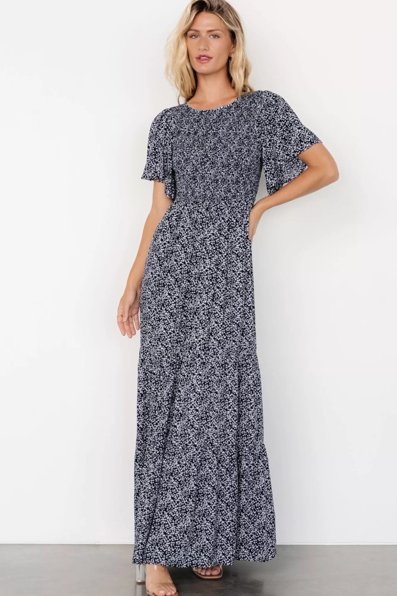 Baltic Born Maxi Dresses | Maxi Dresses | Eliza Maxi Dress | Midnight Print