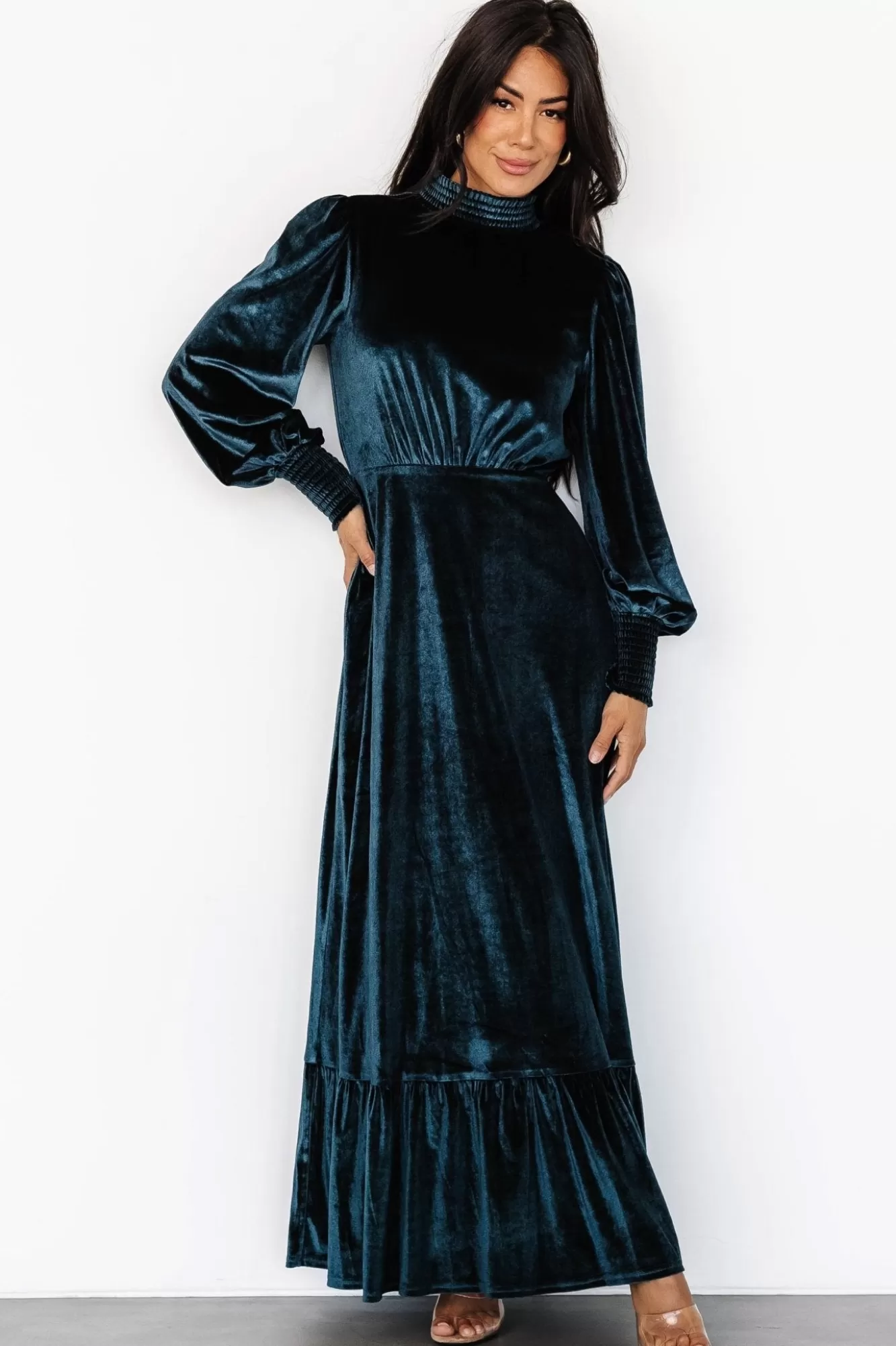 Baltic Born Maxi Dresses | Maxi Dresses | Elodie Velvet Maxi Dress |