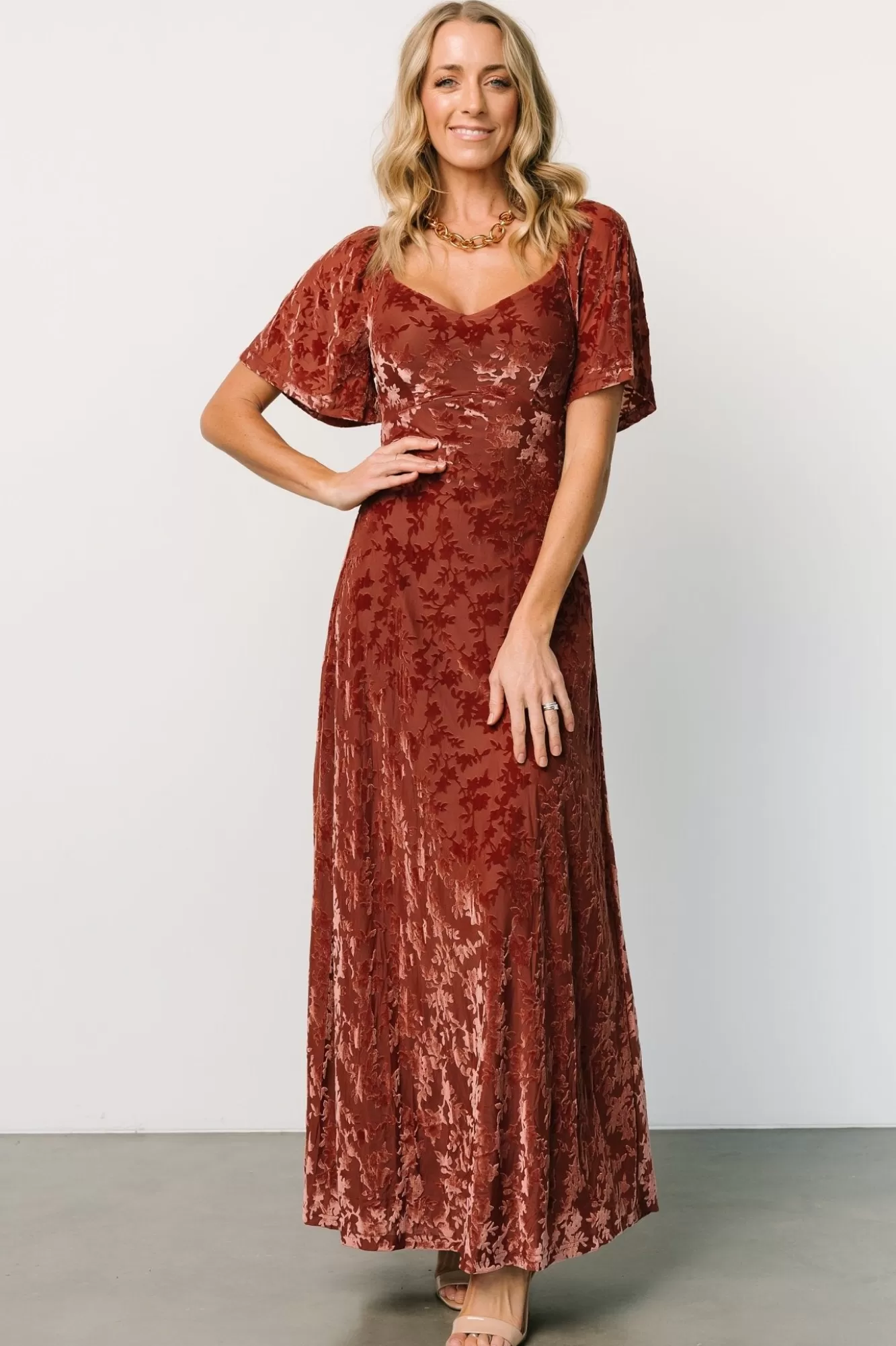 Baltic Born Maxi Dresses | Maxi Dresses | Everley Velvet Maxi Dress |