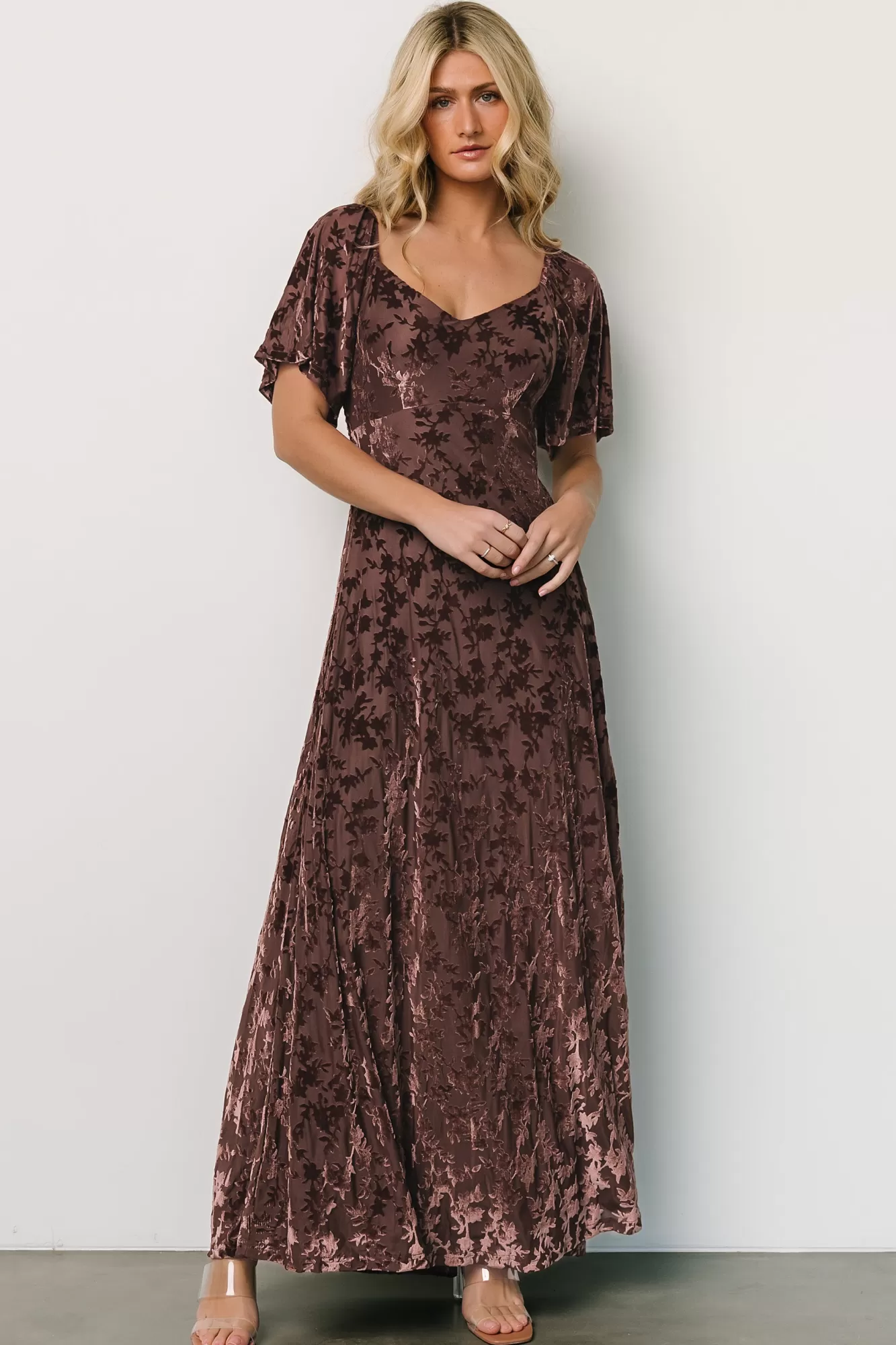 Baltic Born Maxi Dresses | Maxi Dresses | Everley Velvet Maxi Dress |