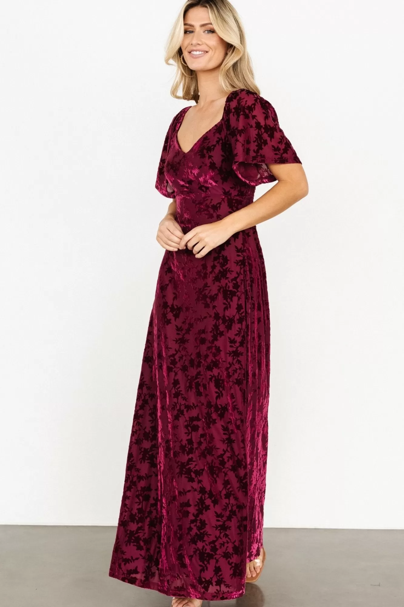 Baltic Born Maxi Dresses | Maxi Dresses | Everley Velvet Maxi Dress |