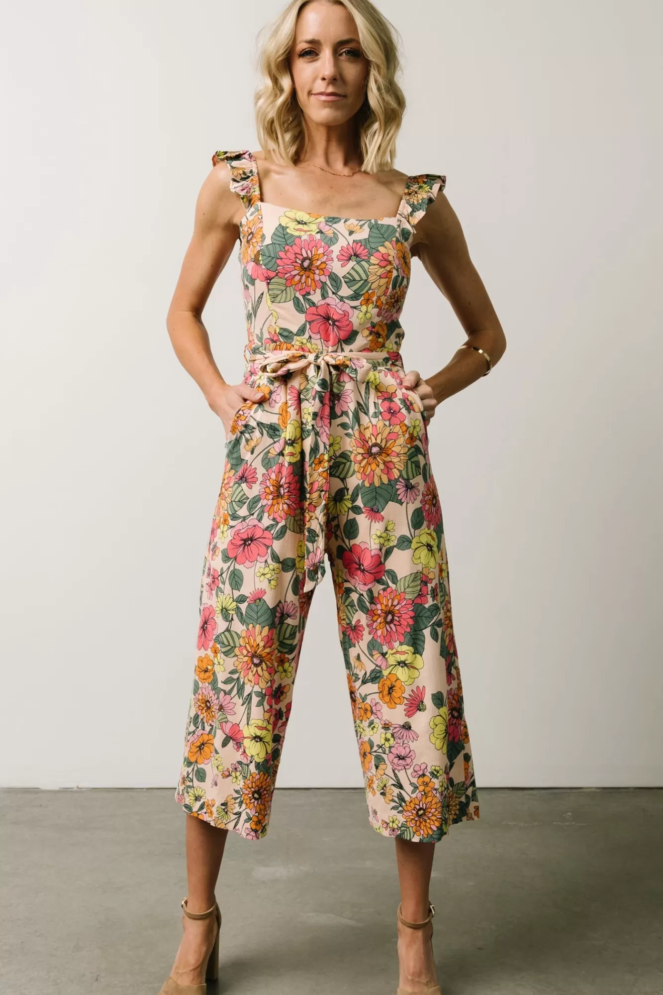 Baltic Born Jumpsuits + Rompers | Gemma Jumpsuit | Multi Floral