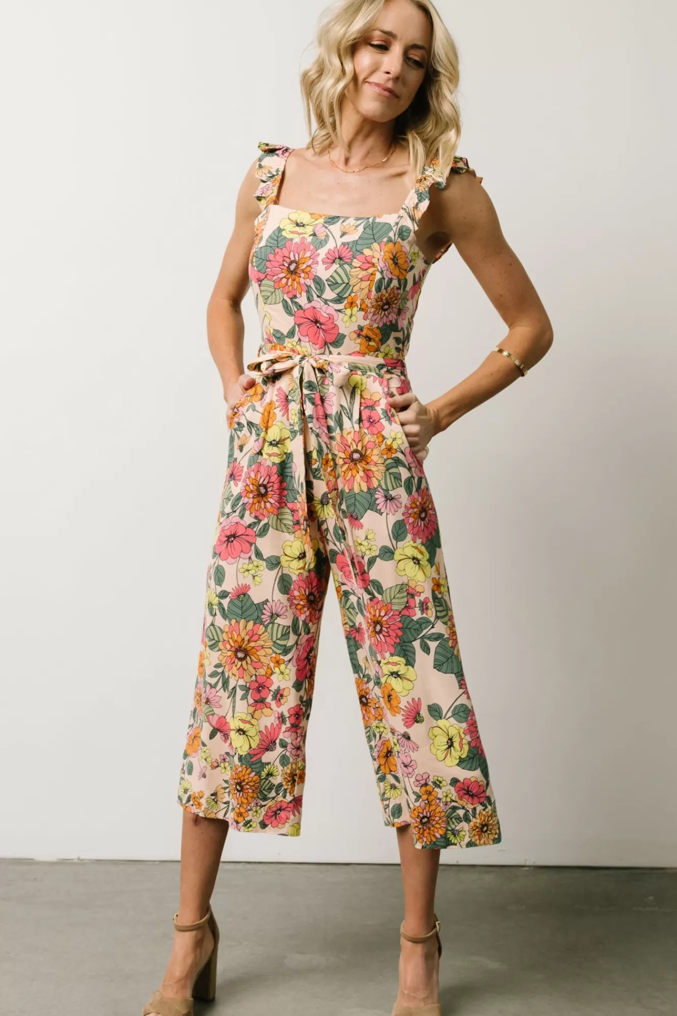 Baltic Born Jumpsuits + Rompers | Gemma Jumpsuit | Multi Floral