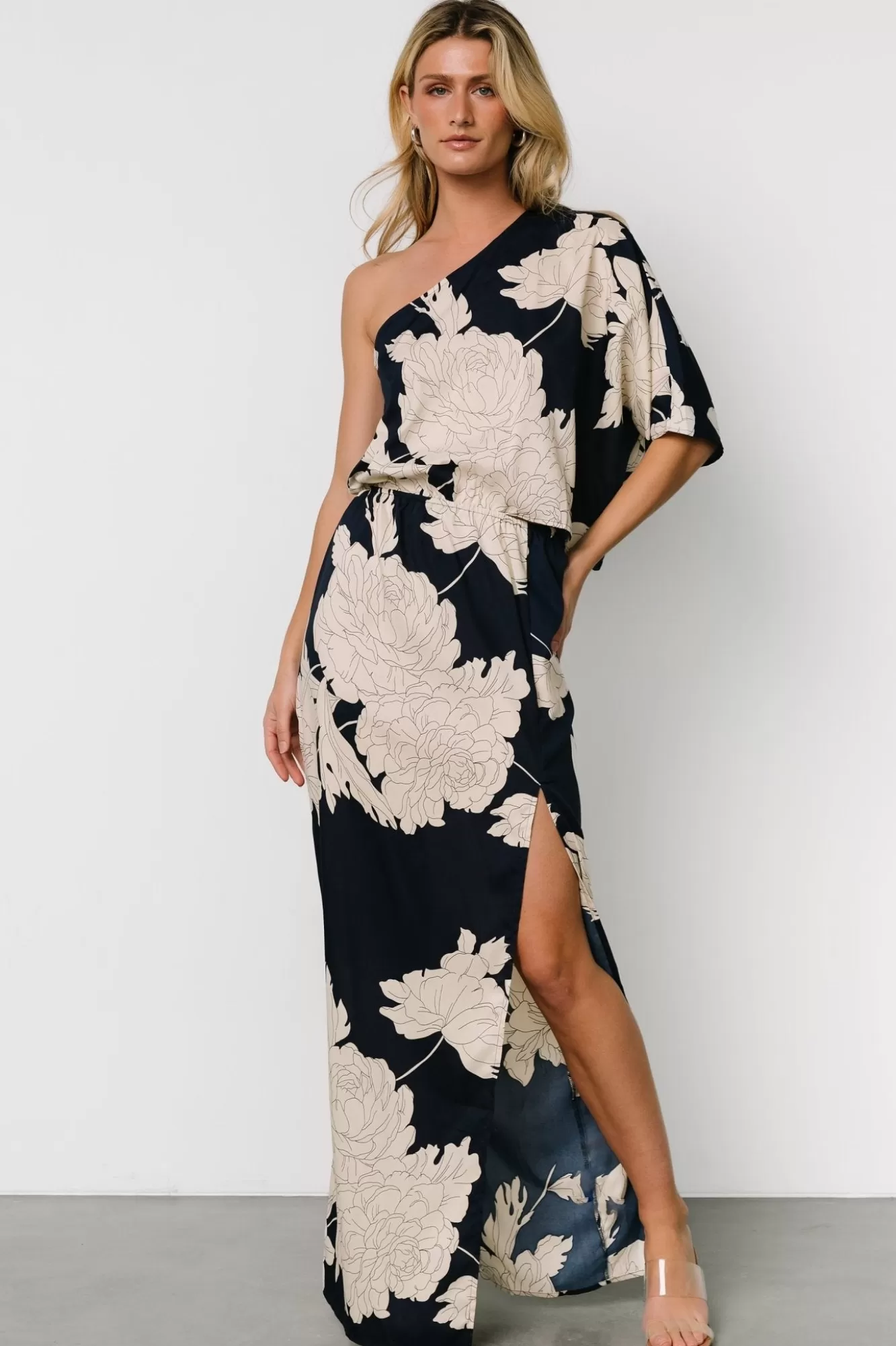 Baltic Born Maxi Dresses | Maxi Dresses | Halston Maxi Dress | Navy + Cream