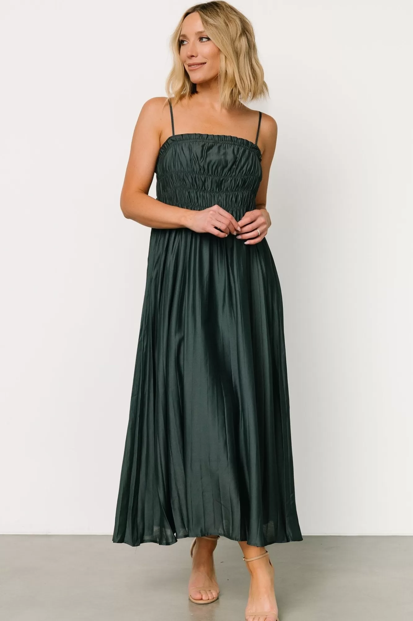 Baltic Born Maxi Dresses | Maxi Dresses | Hattie Maxi Dress | Dark Jade