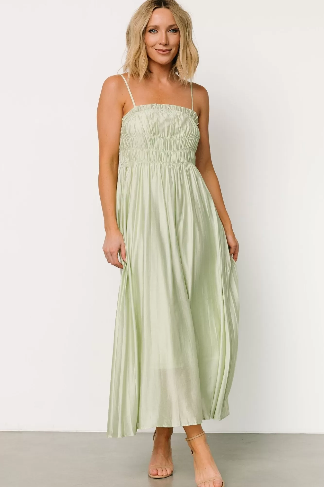 Baltic Born Maxi Dresses | Maxi Dresses | Hattie Maxi Dress | Light Sage