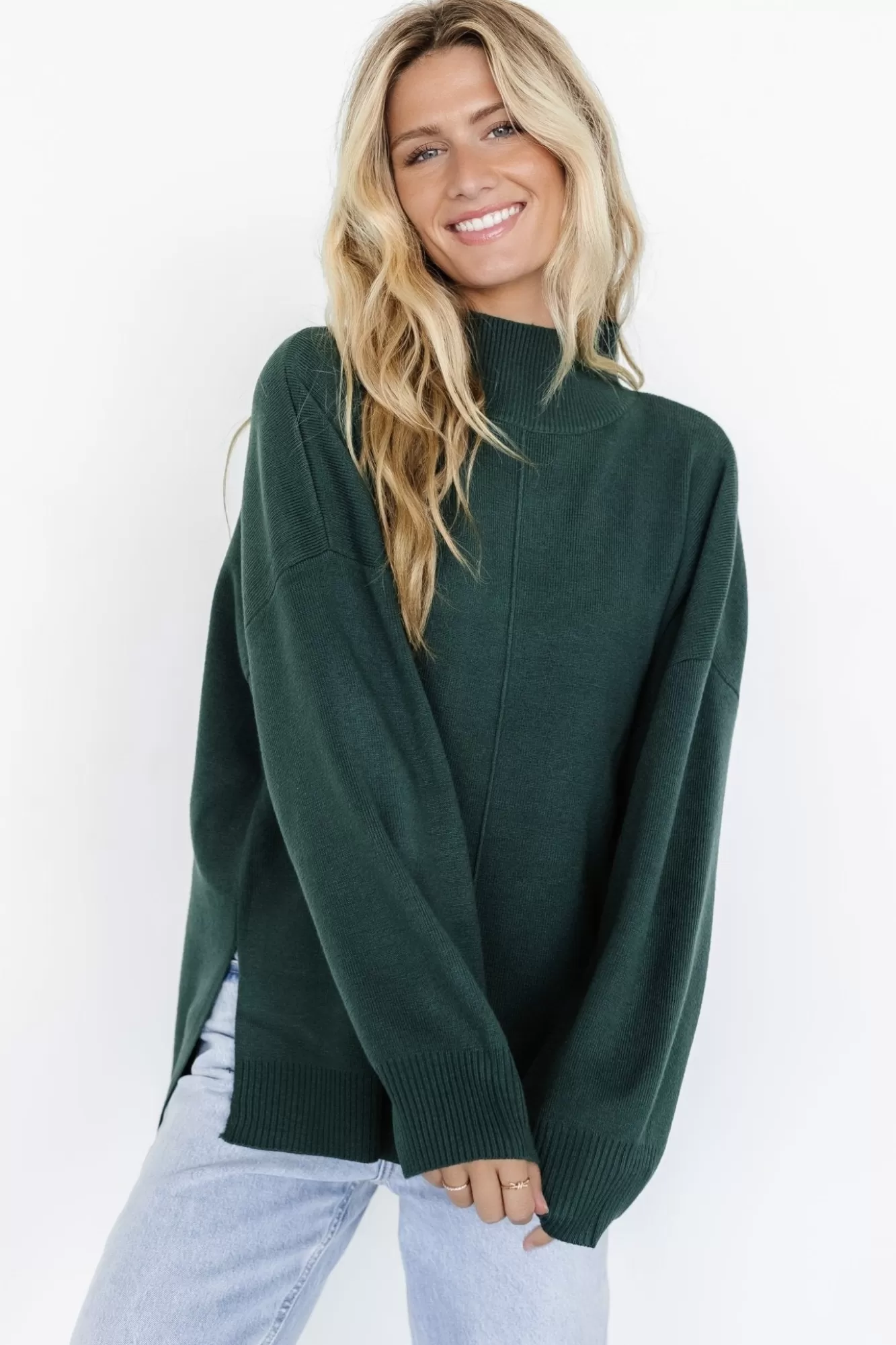 Baltic Born Sweaters | Hutch Sweater | Dark Green