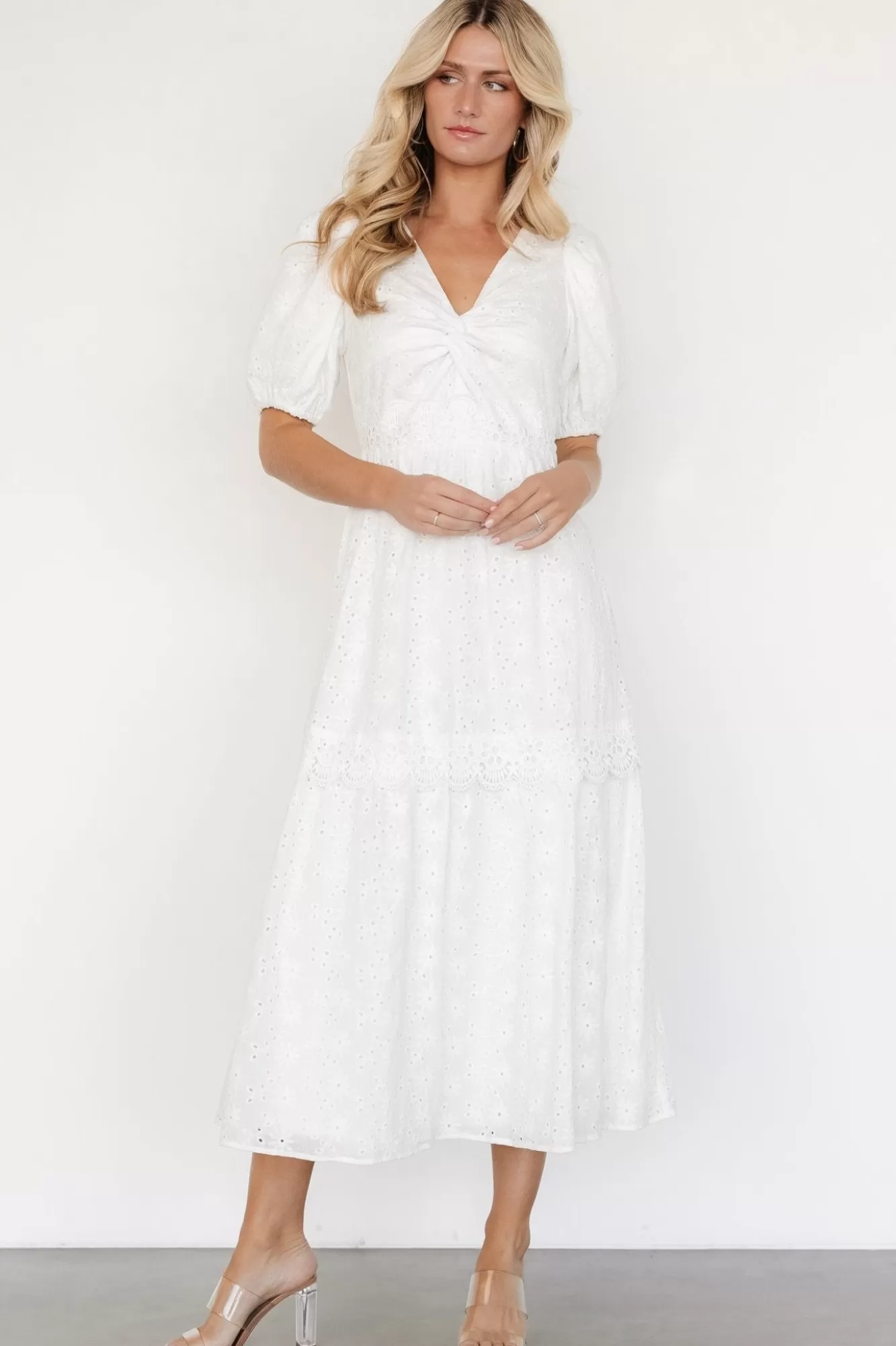 Baltic Born Maxi Dresses | Maxi Dresses | Jackie Eyelet Maxi Dress | Off White