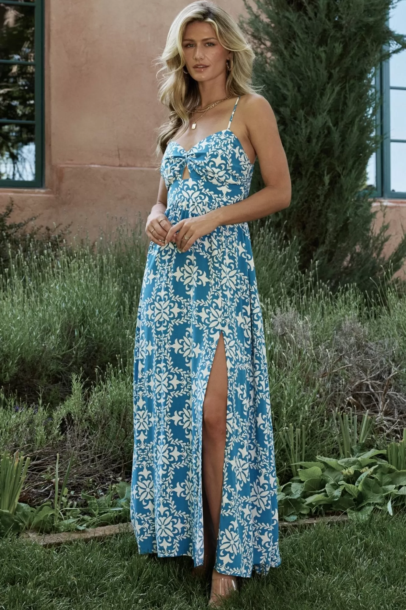 Baltic Born Maxi Dresses | Maxi Dresses | Kali Maxi Dress | Blue + White