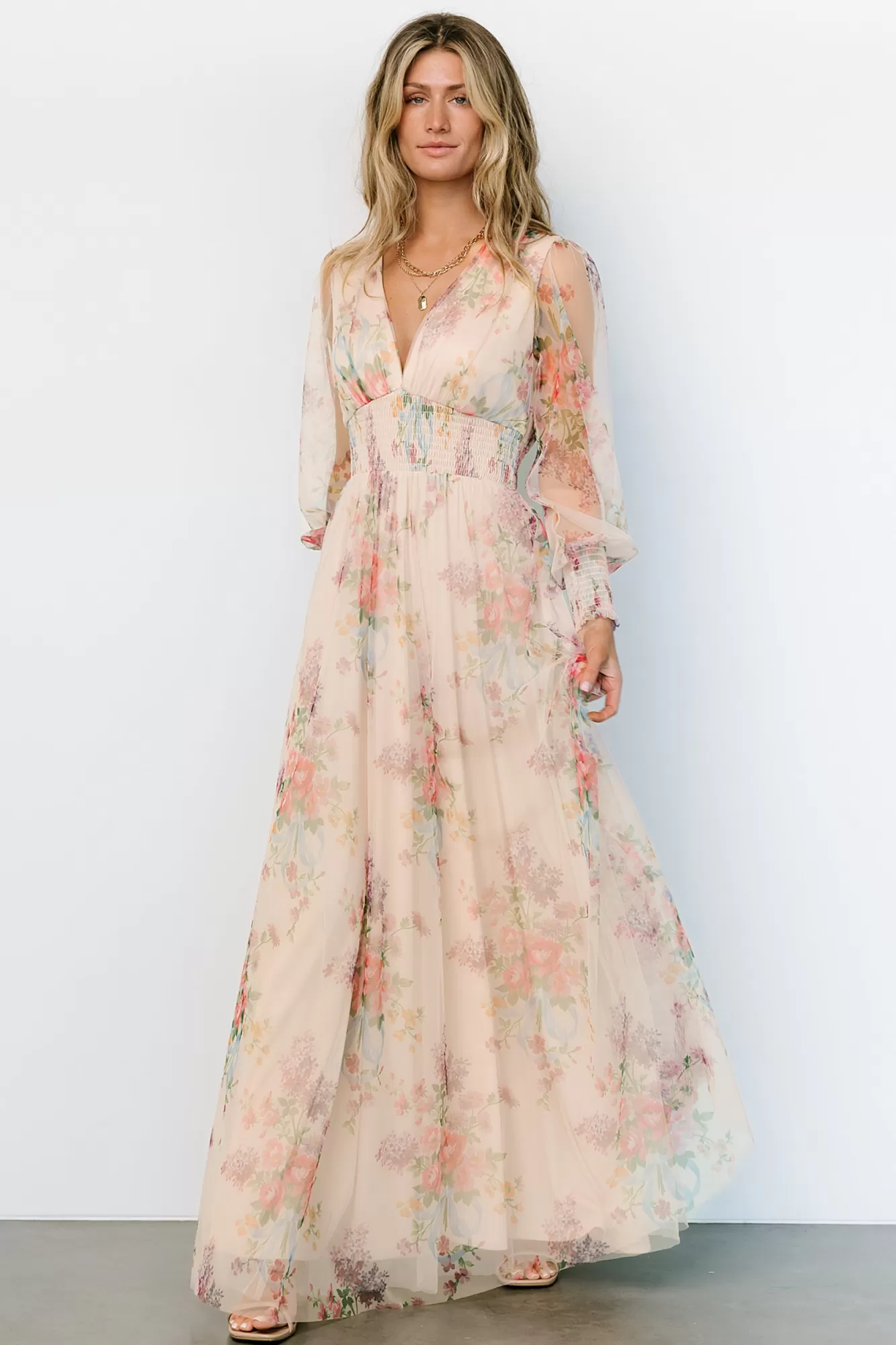 Baltic Born Maxi Dresses | Maxi Dresses | Layla Tulle Maxi Dress | Romantic Floral