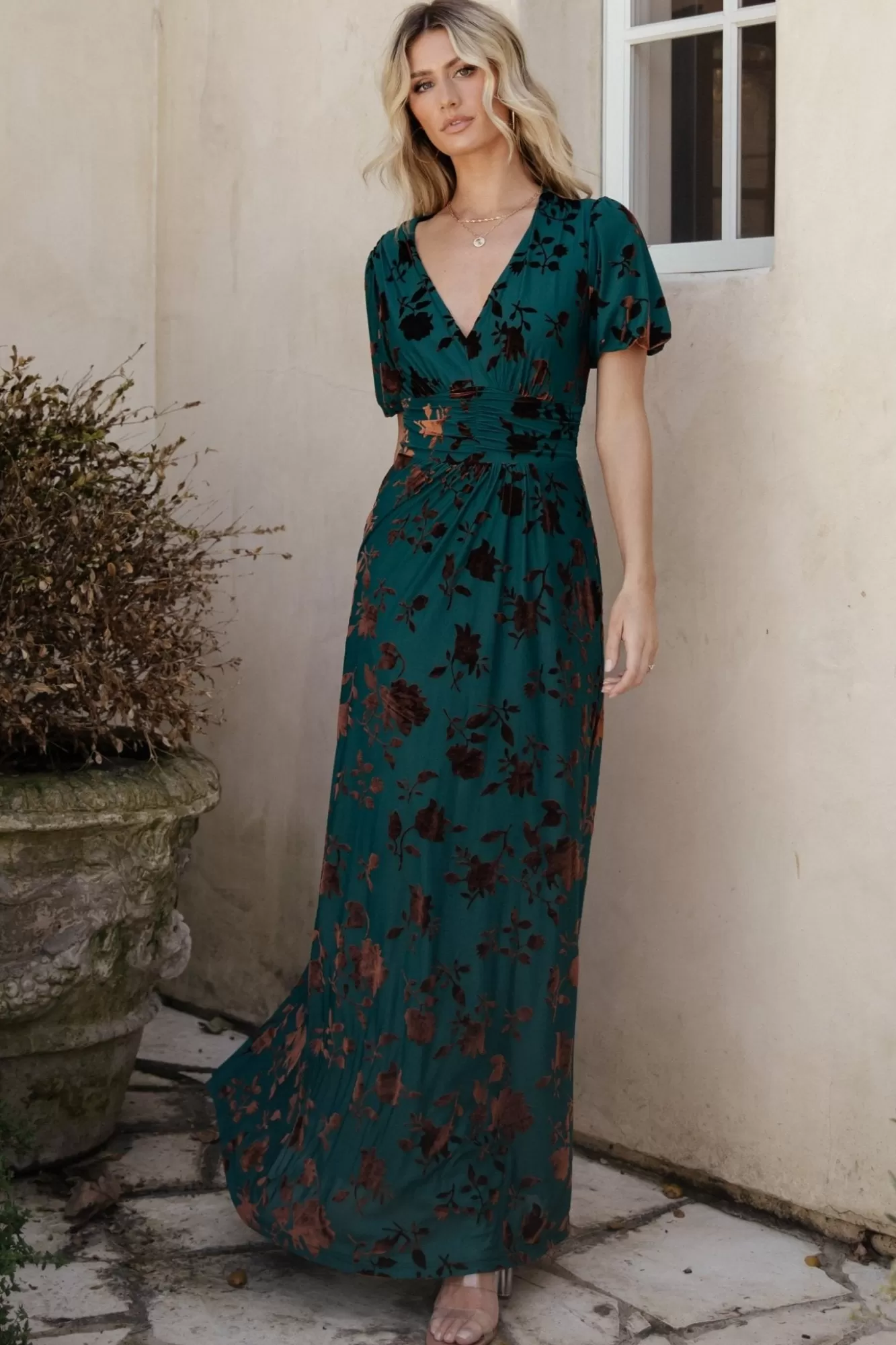 Baltic Born Maxi Dresses | Maxi Dresses | Leslie Velvet Maxi Dress | Bronze + Jade