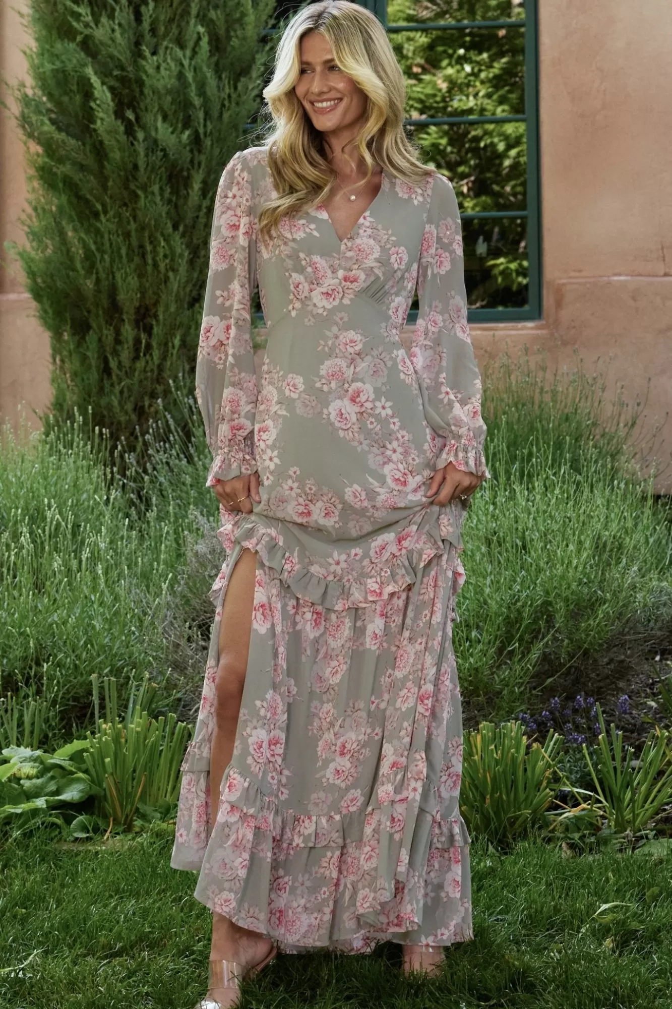 Baltic Born Maxi Dresses | Maxi Dresses | Liliana Maxi Dress | Dusty Sage + Rose