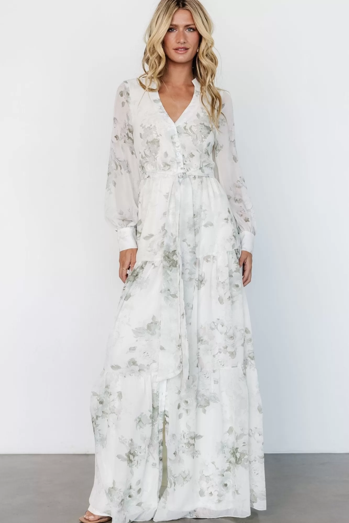 Baltic Born Maxi Dresses | Maxi Dresses | Lizette Maxi Dress | Sage Print