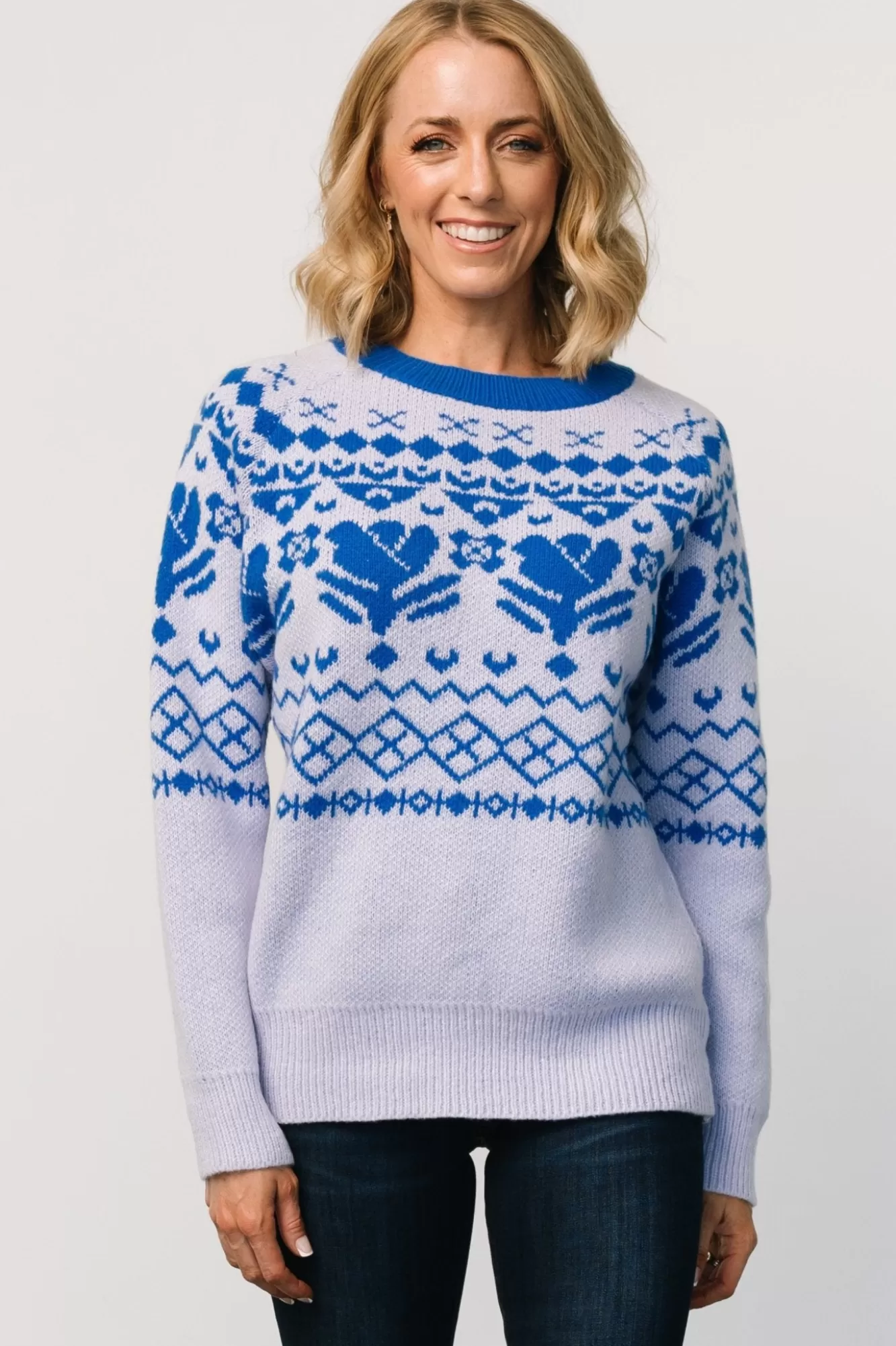 Baltic Born Sweaters | Lucerne Sweater | Blue Multi