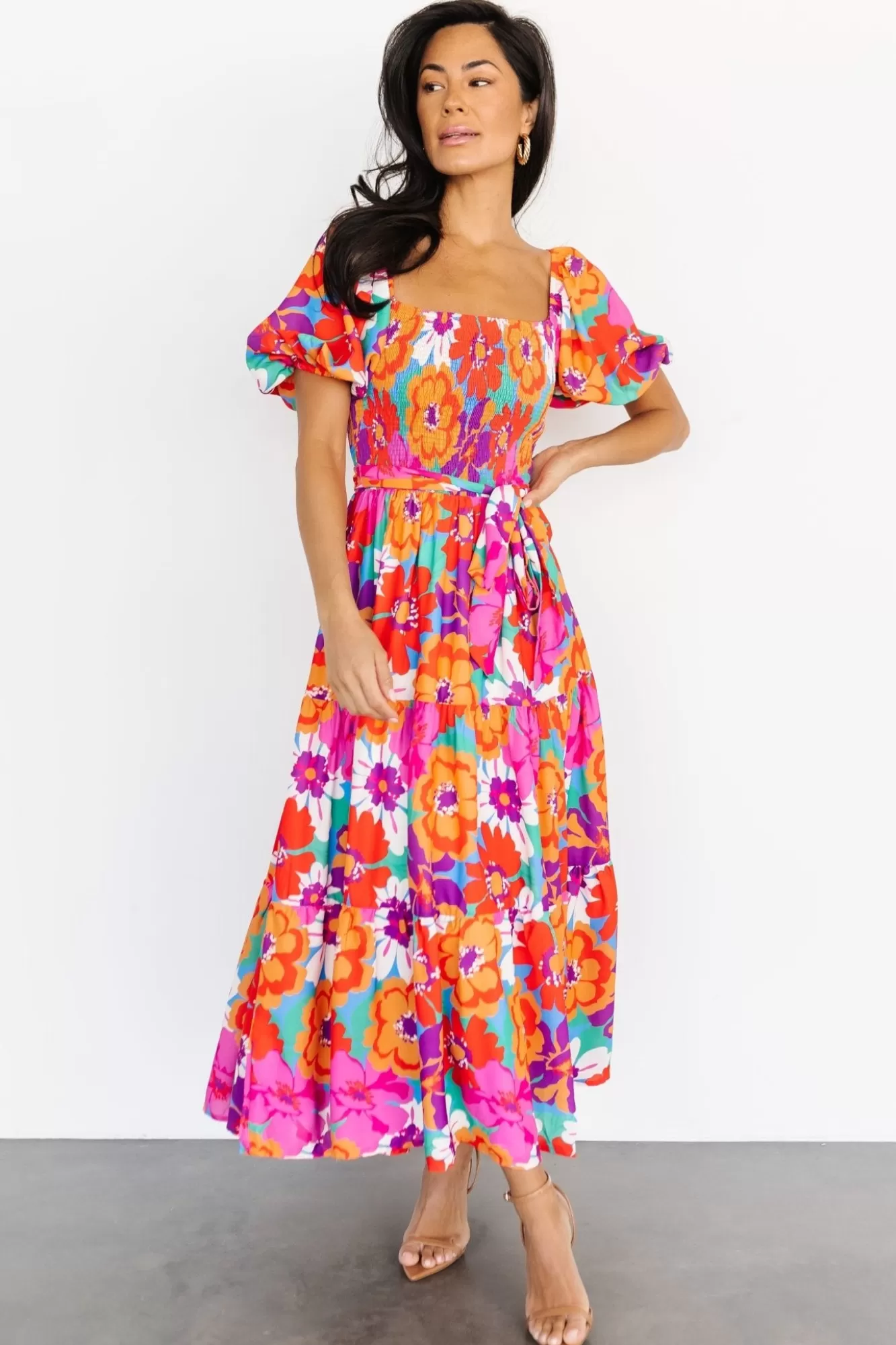 Baltic Born Maxi Dresses | Maxi Dresses | Mazatlan Maxi Dress | Multi Floral