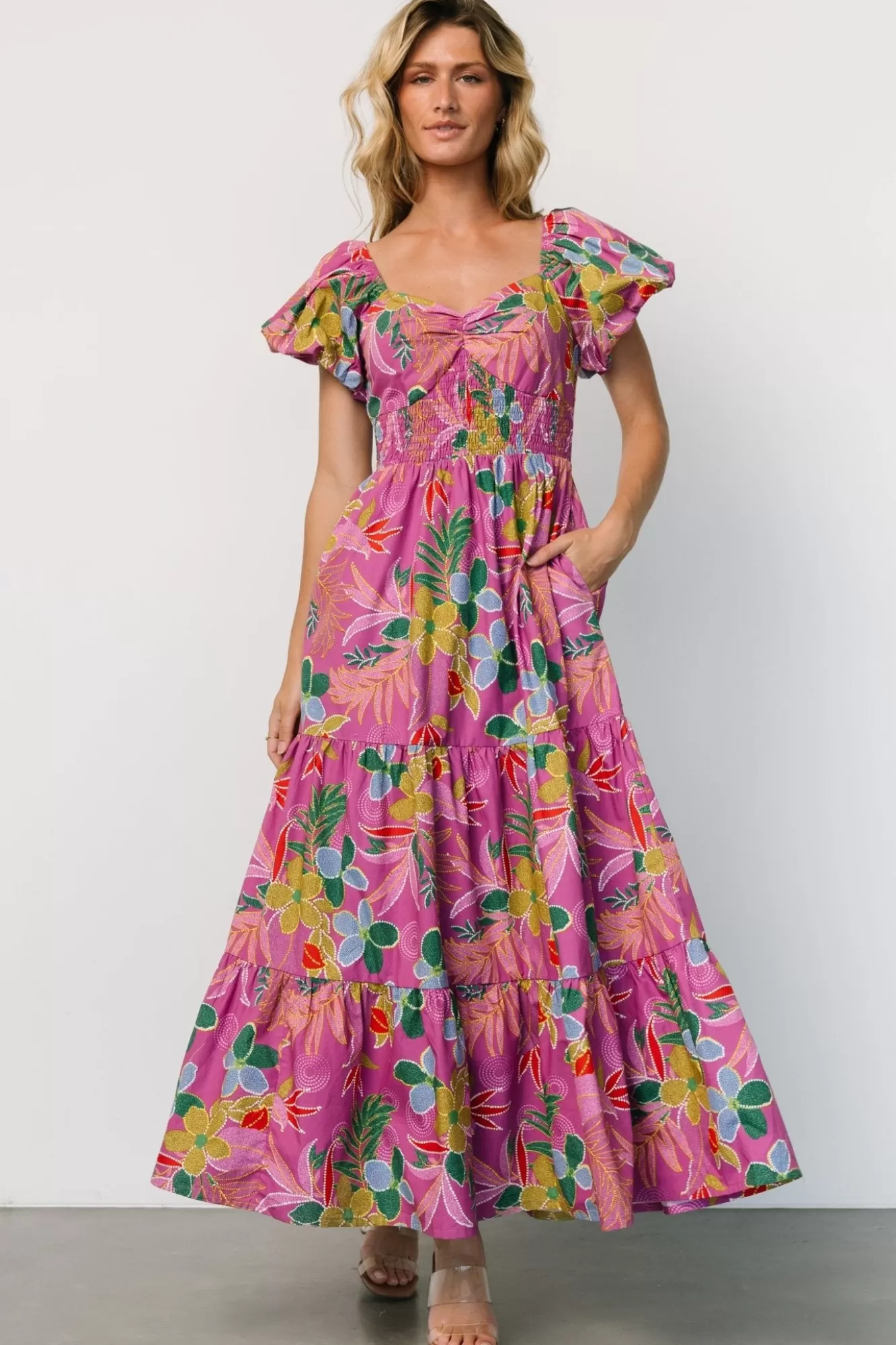 Baltic Born Maxi Dresses | Maxi Dresses | Melanie Maxi Dress | Orchid Multi