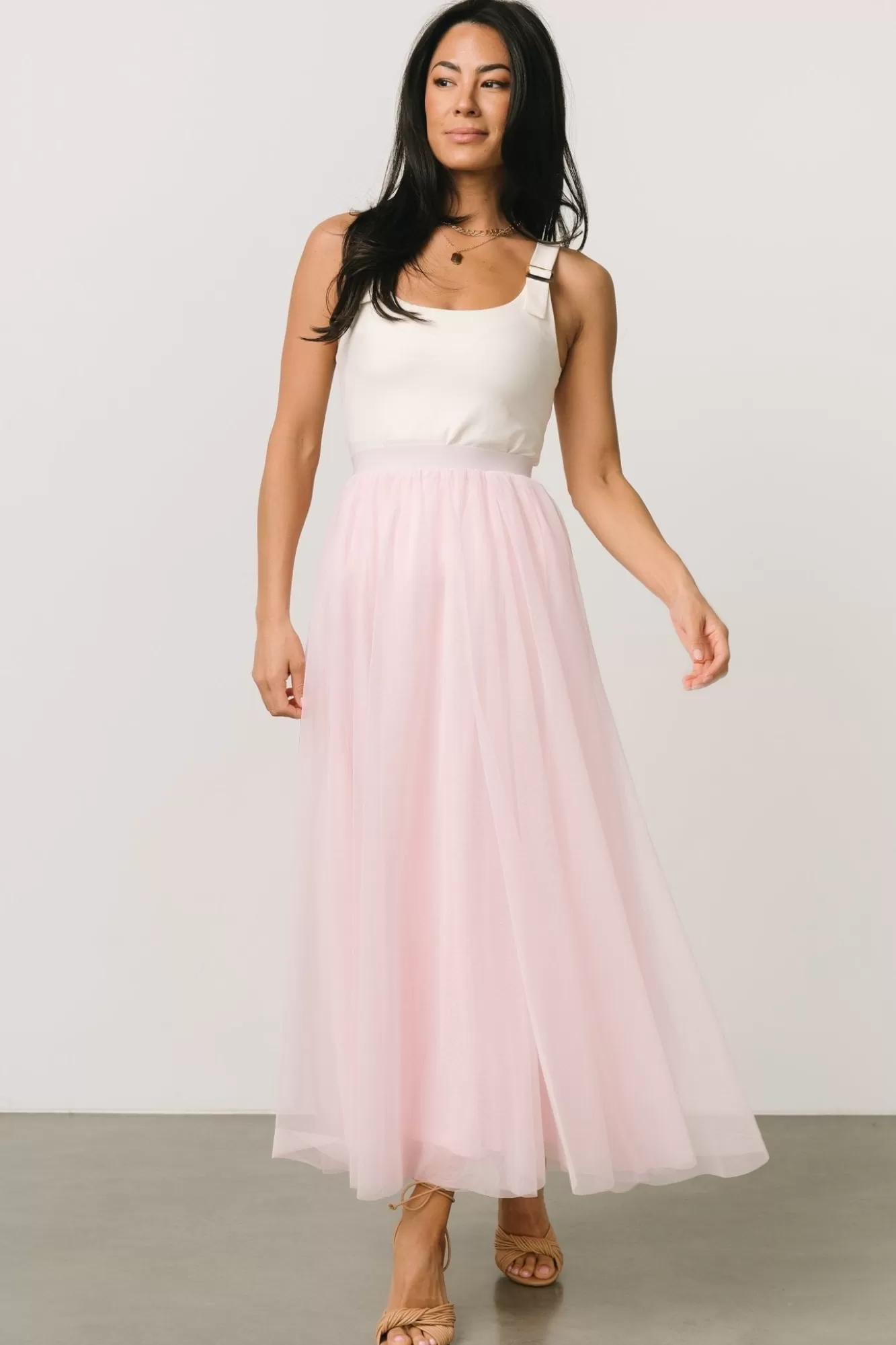 Baltic Born Maxi Dresses | Maxi Dresses | Mila Tulle Skirt | Rosy Pink