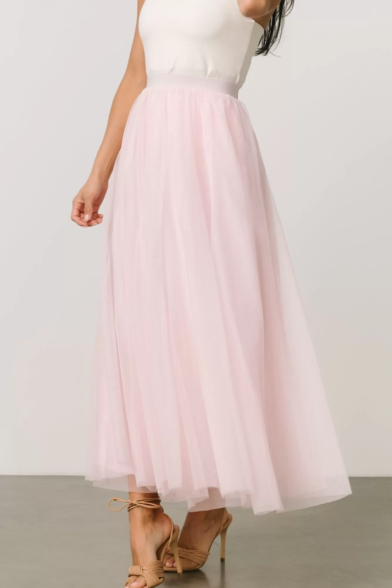 Baltic Born Maxi Dresses | Maxi Dresses | Mila Tulle Skirt | Rosy Pink