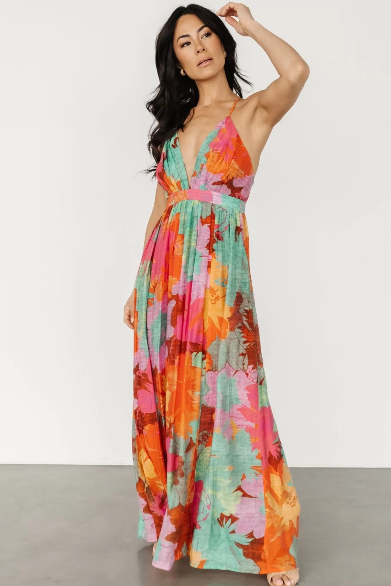 Baltic Born Maxi Dresses | Maxi Dresses | Miramar Maxi Dress | Multi Print