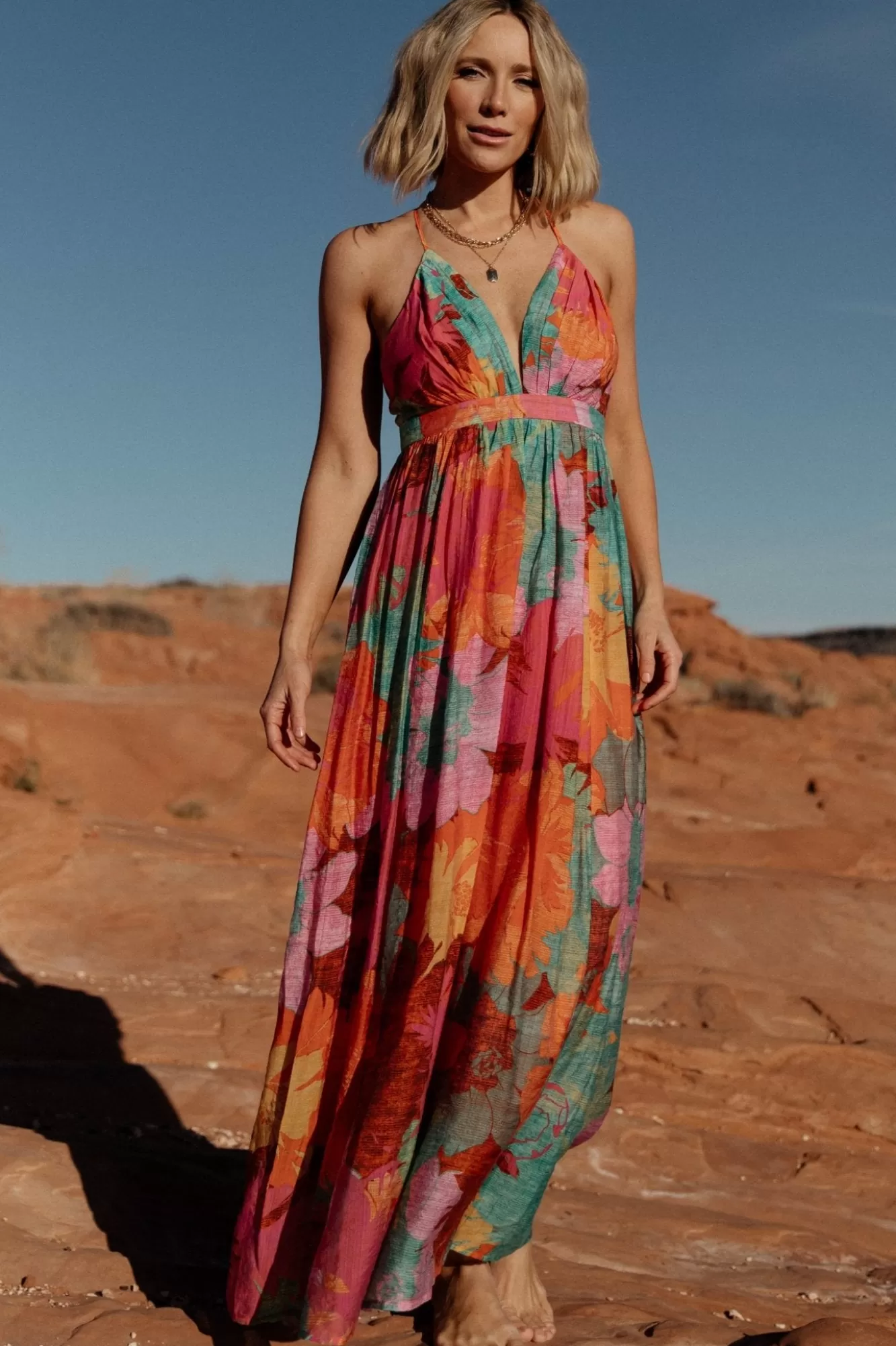 Baltic Born Maxi Dresses | Maxi Dresses | Miramar Maxi Dress | Multi Print