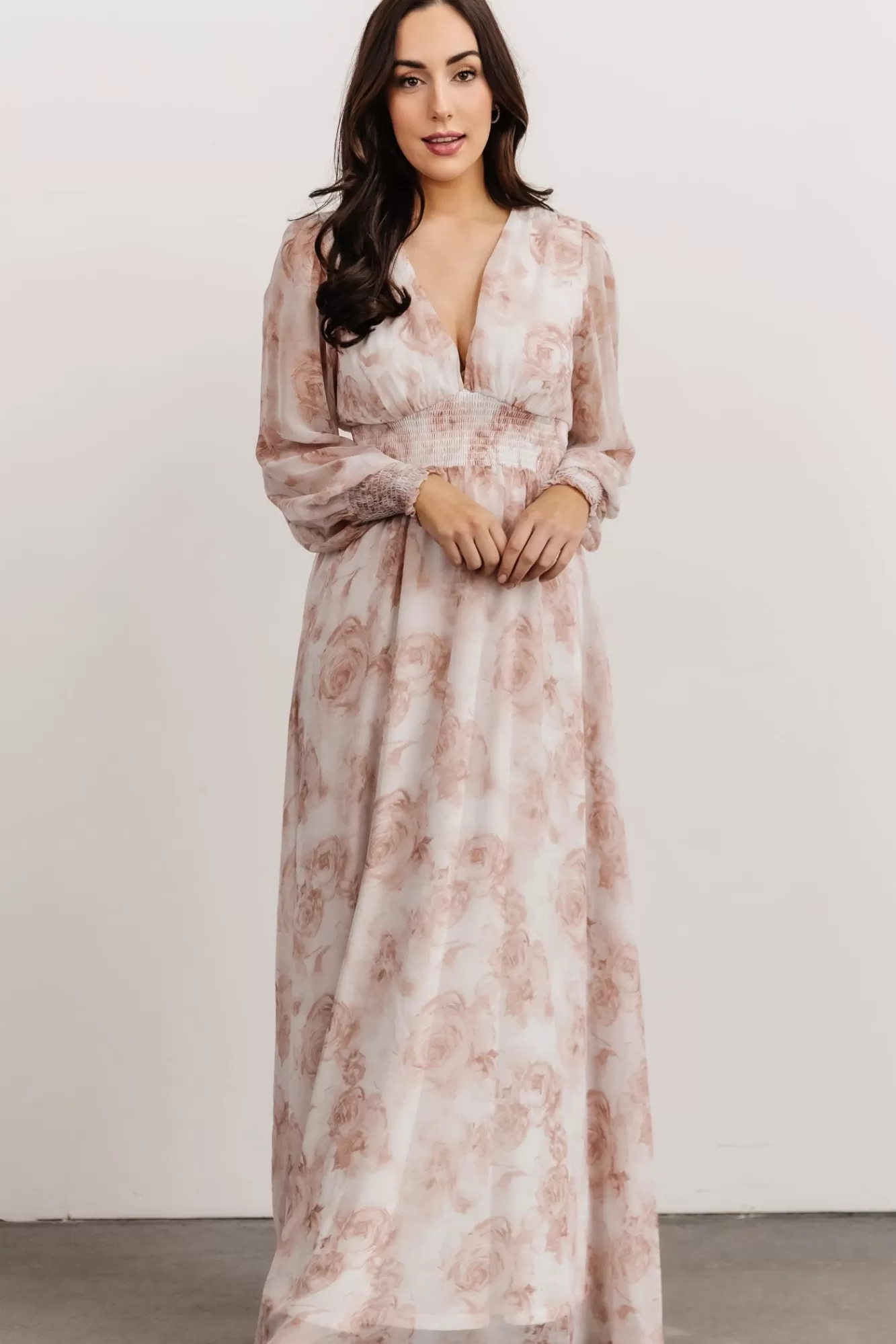 Baltic Born Maxi Dresses | Maxi Dresses | Olivia Maxi Dress | Pink Floral