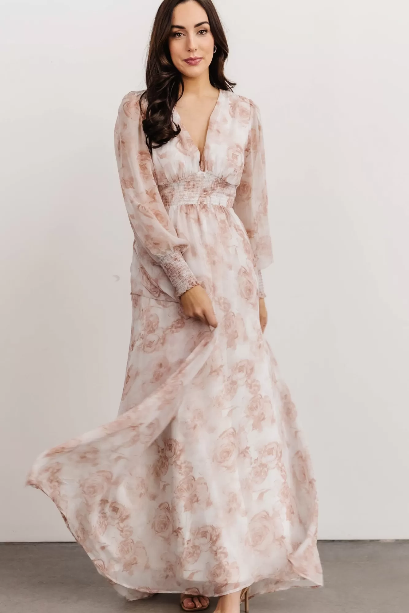 Baltic Born Maxi Dresses | Maxi Dresses | Olivia Maxi Dress | Pink Floral