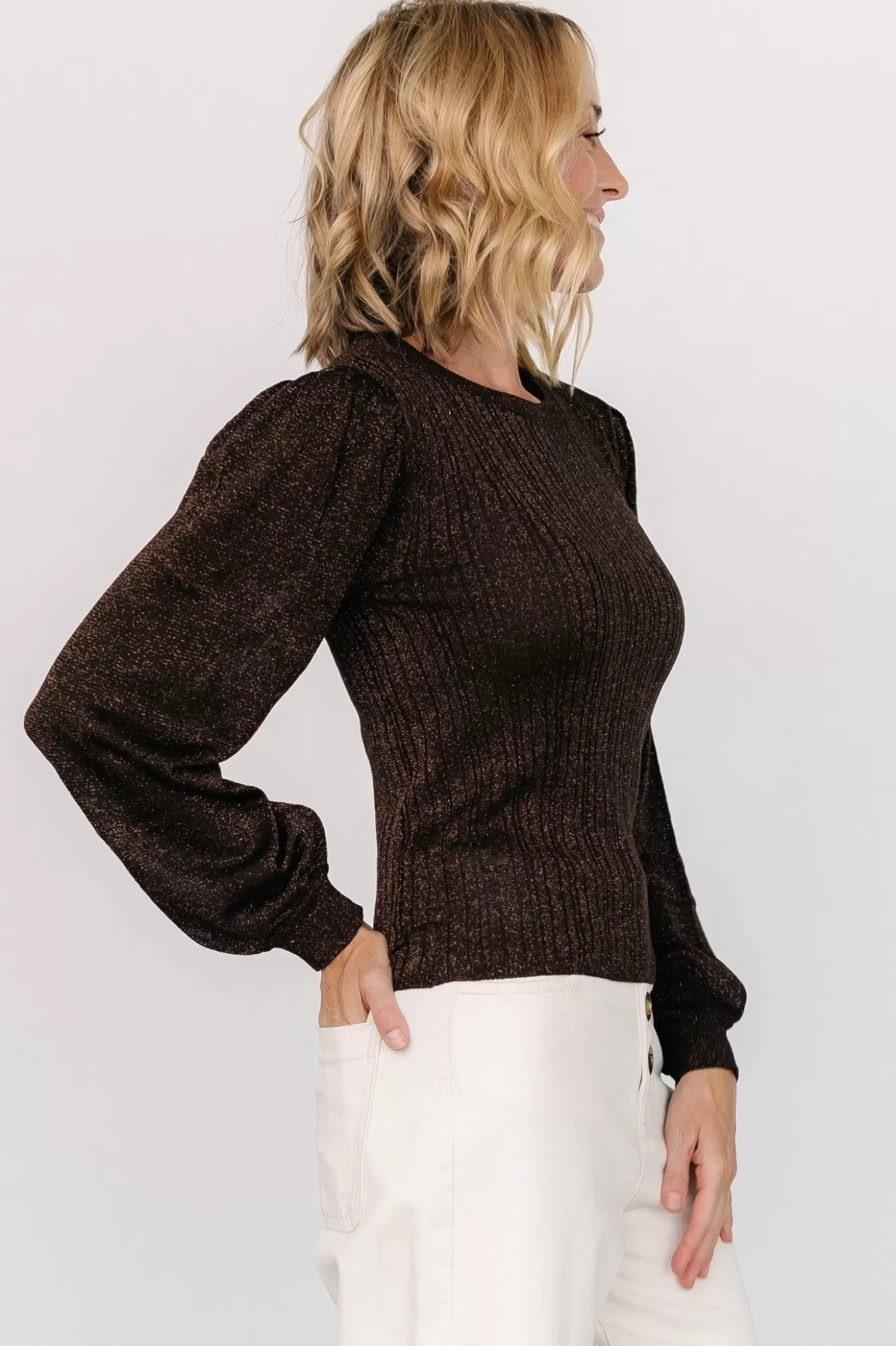 Baltic Born Blouses + Shirts | Sweaters | Padma Shimmer Sweater Top |