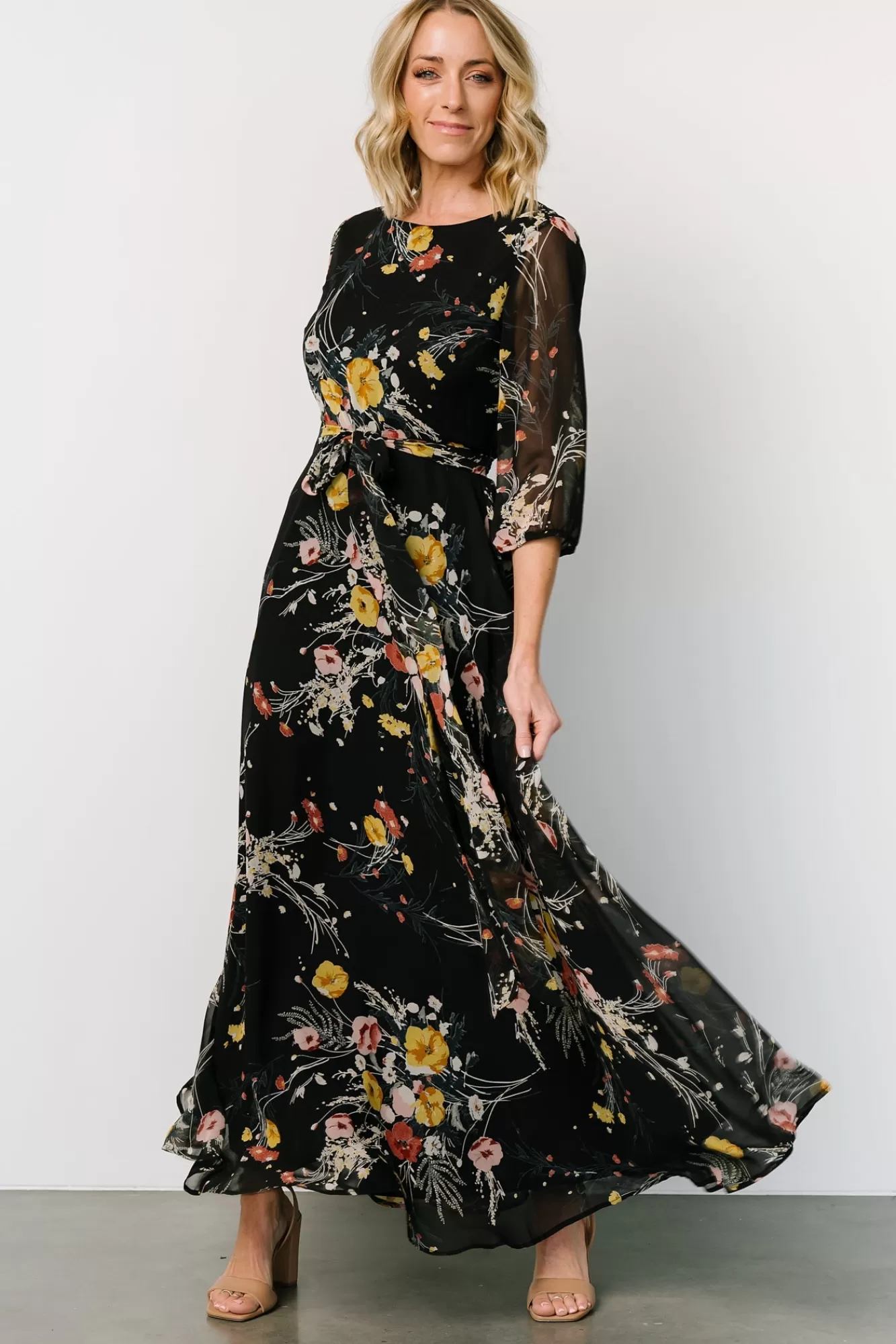 Baltic Born Maxi Dresses | Maxi Dresses | Rebecca Maxi Dress | Botanical Floral