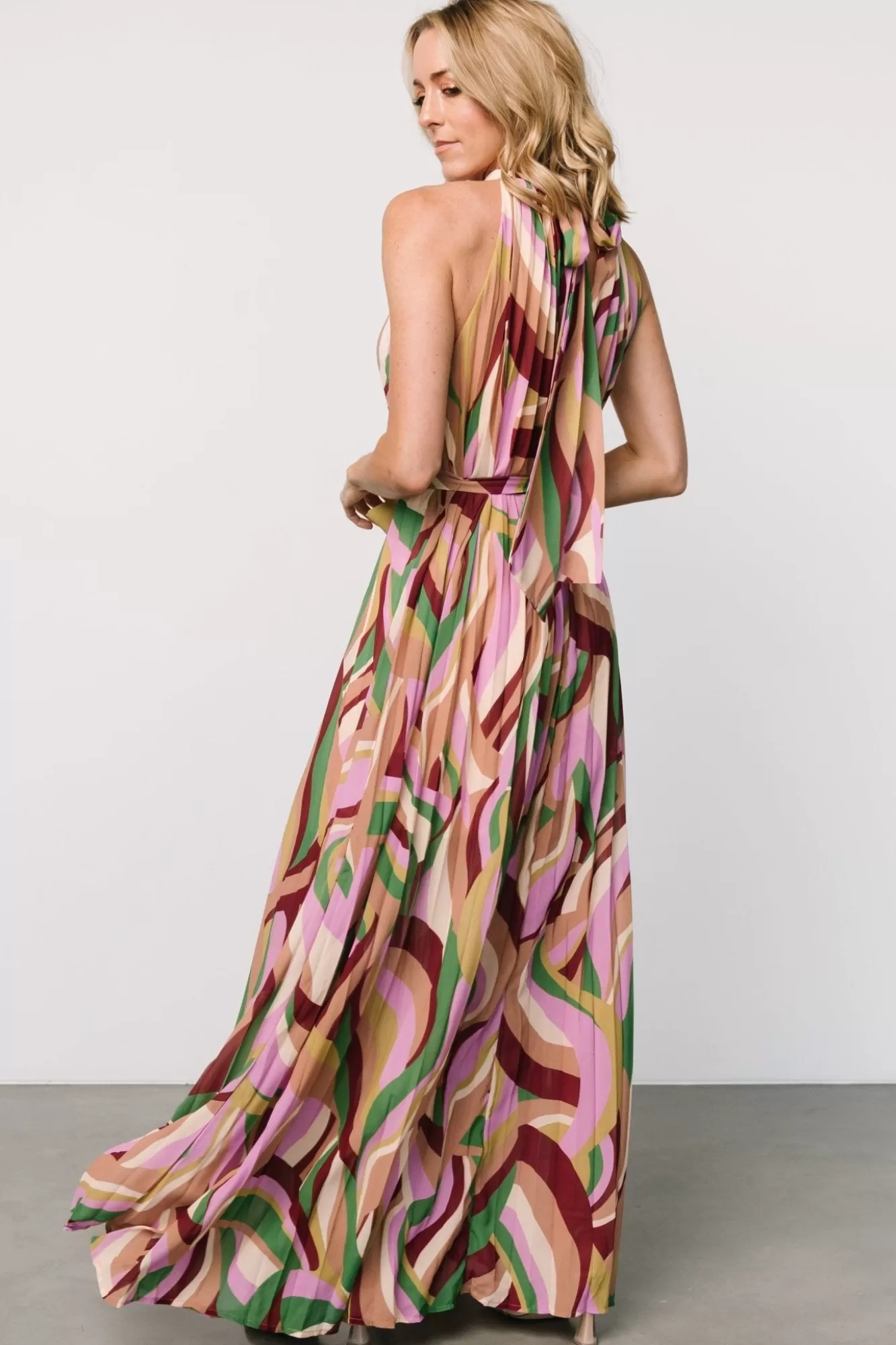 Baltic Born Maxi Dresses | Maxi Dresses | Rita Maxi Dress | Green Multi Print