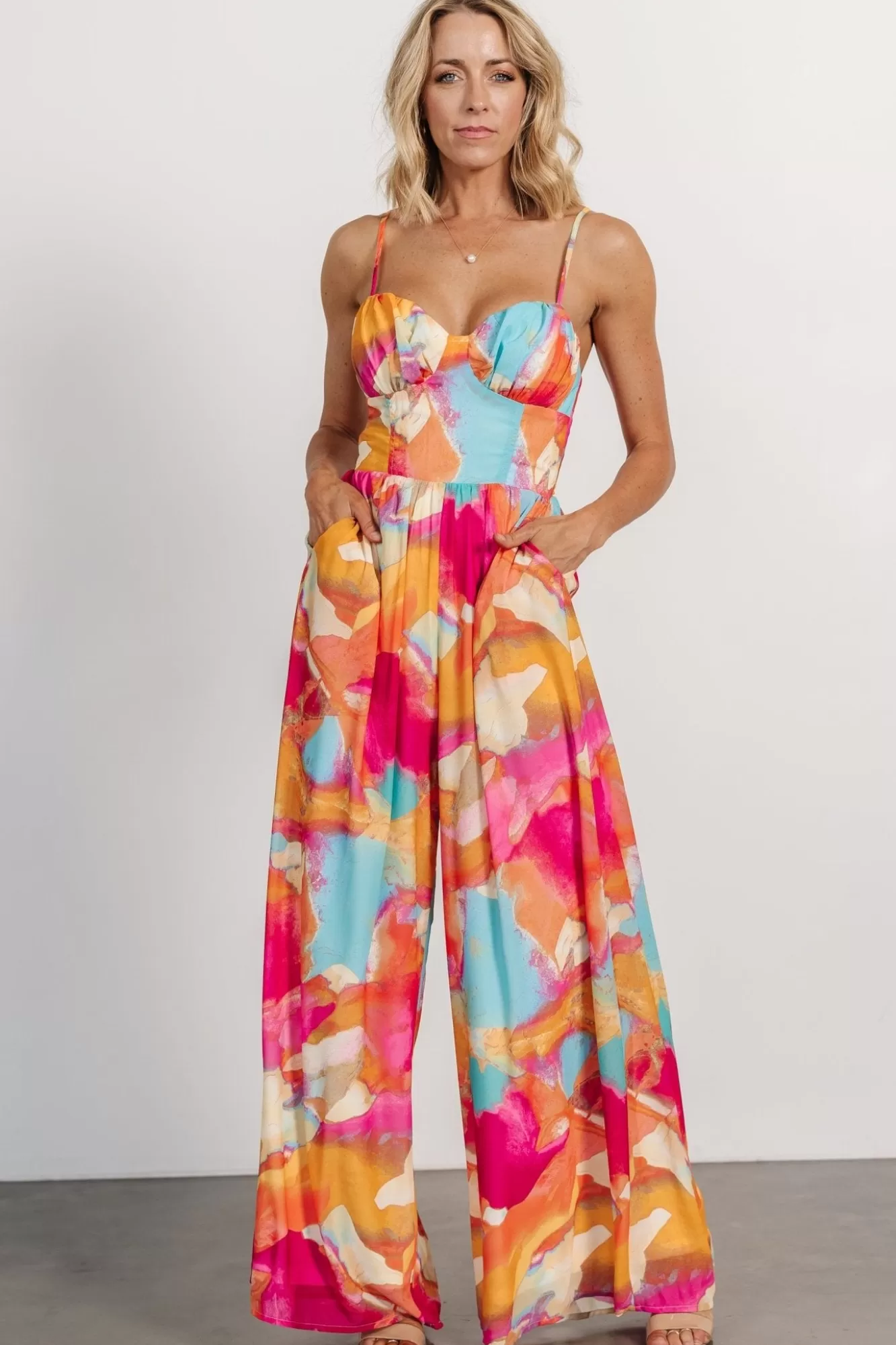 Baltic Born Destination | Jumpsuits + Rompers | Shea Jumpsuit | Multi Print