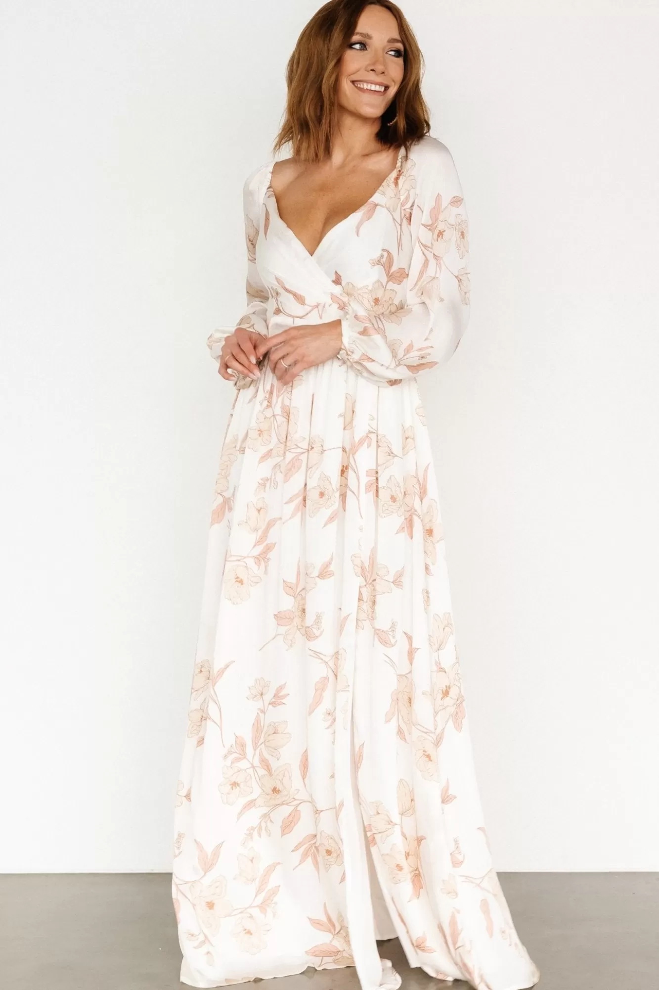 Baltic Born Maxi Dresses | Maxi Dresses | Tristan Maxi Dress | White Floral