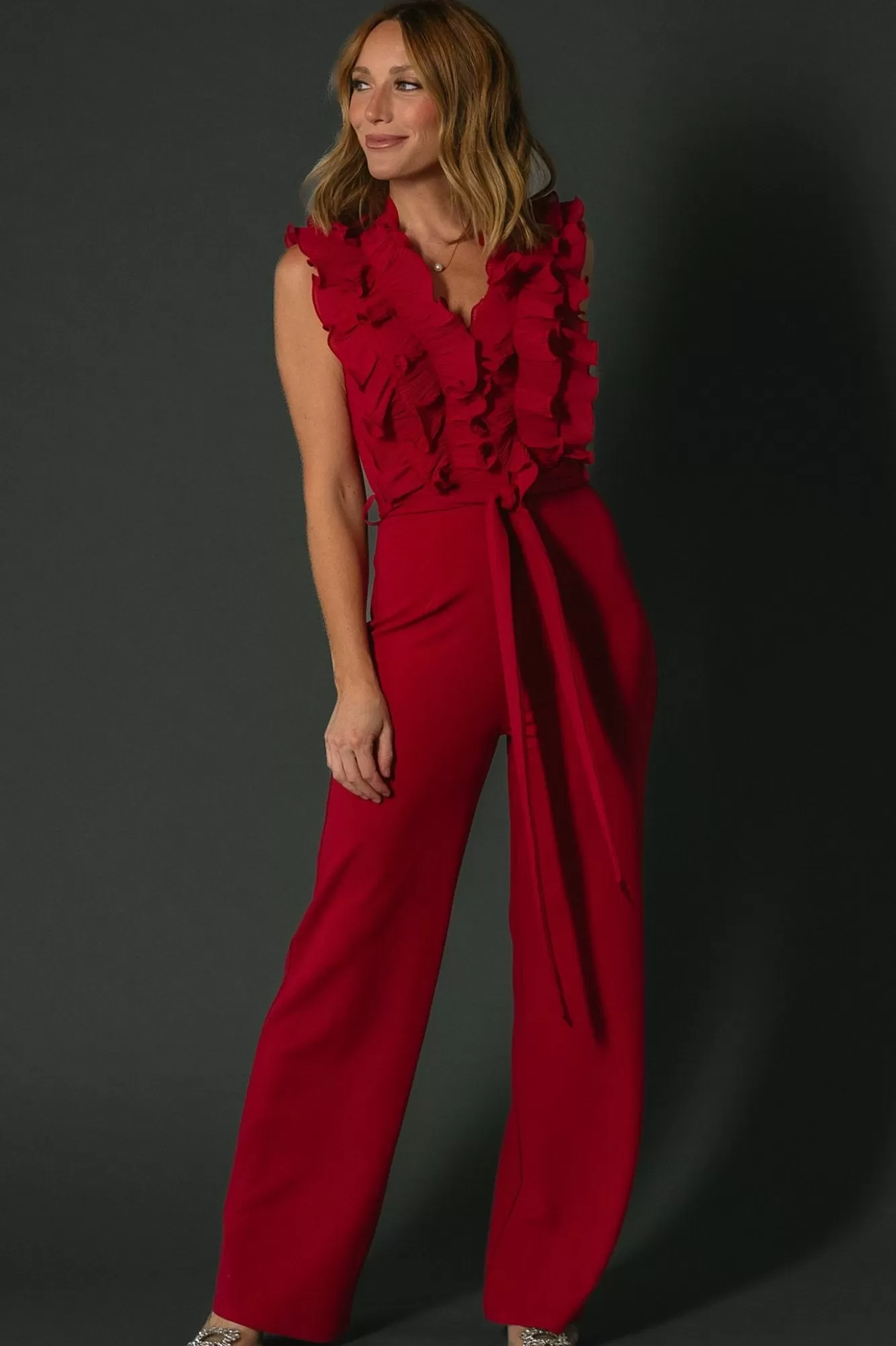 Baltic Born Semi-Formal | Cocktail | Tyra Ruffle Tank Jumpsuit |