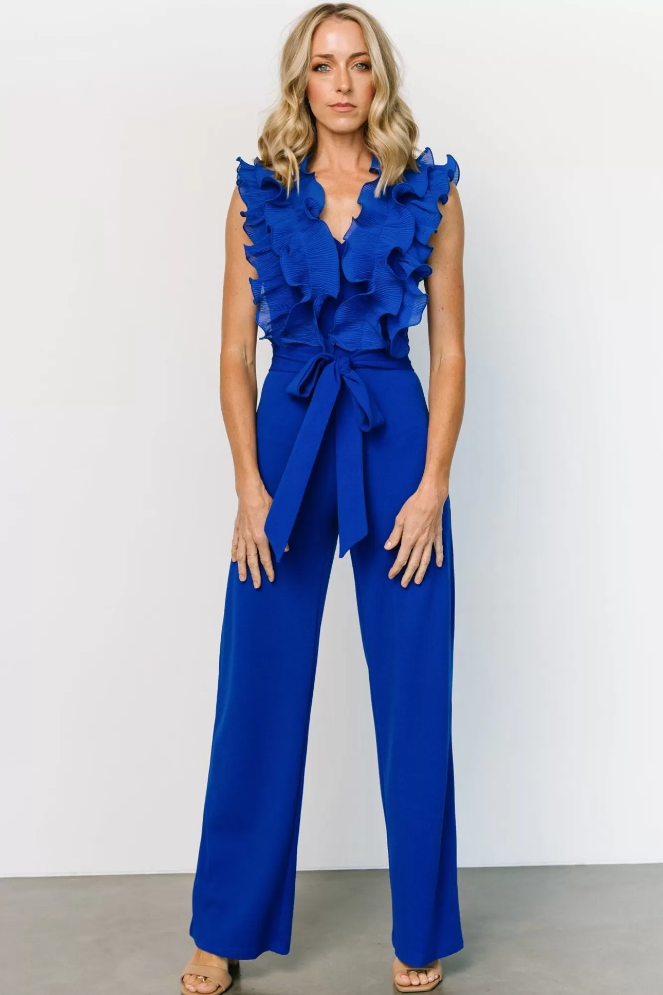 Baltic Born Guest Dresses | Wedding Guest | Tyra Ruffle Tank Jumpsuit |