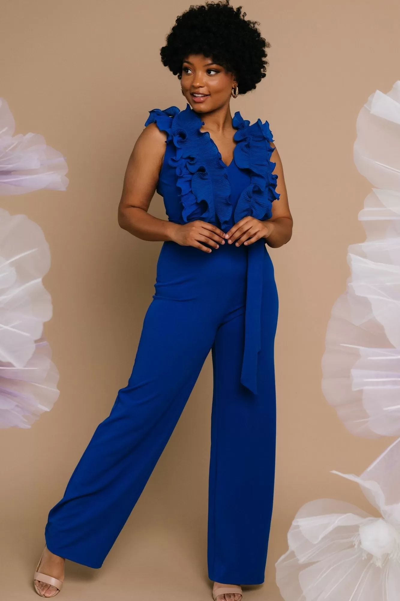 Baltic Born Guest Dresses | Wedding Guest | Tyra Ruffle Tank Jumpsuit |