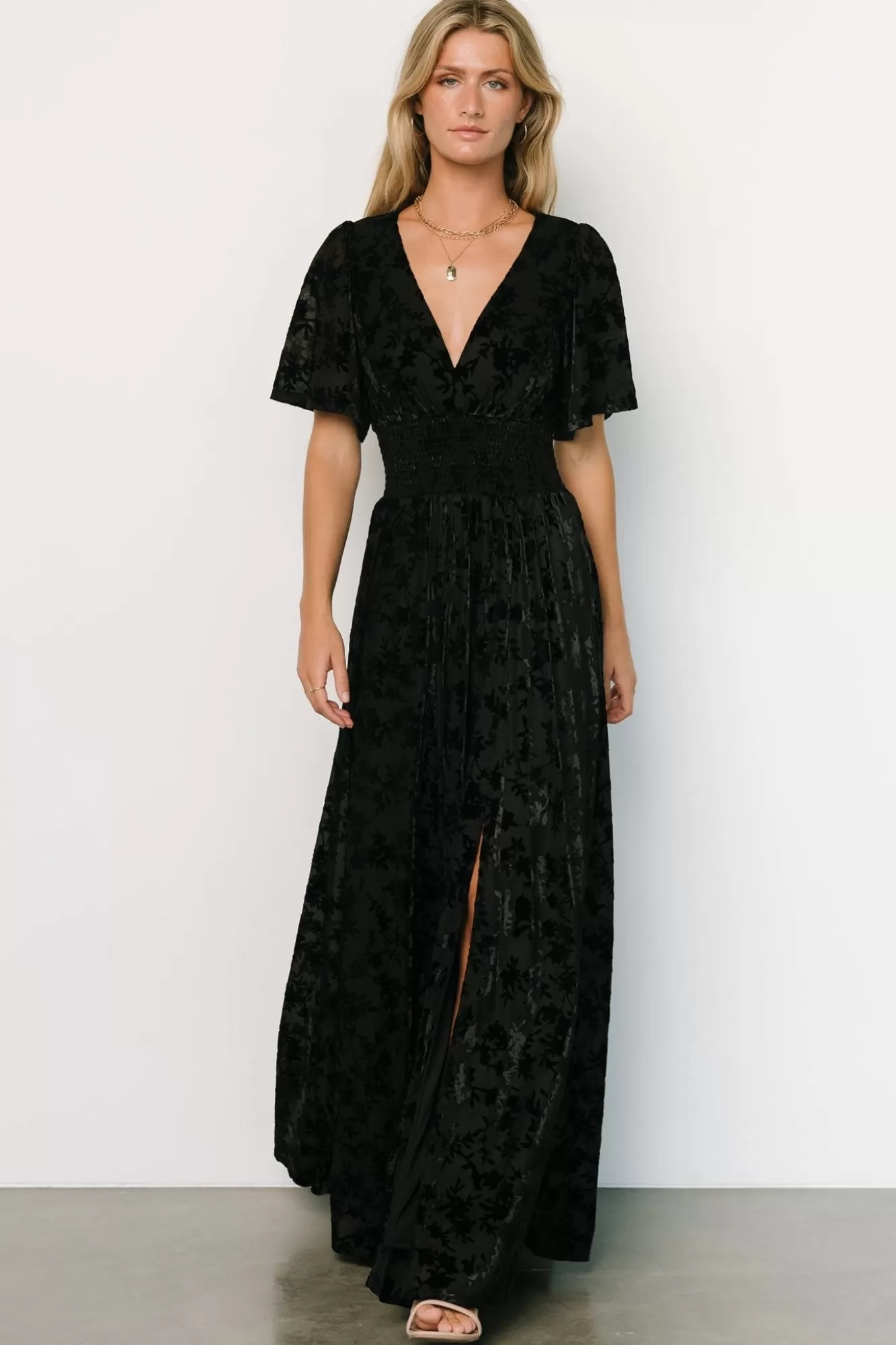 Baltic Born Maxi Dresses | Maxi Dresses | Veronica Velvet Maxi Dress |