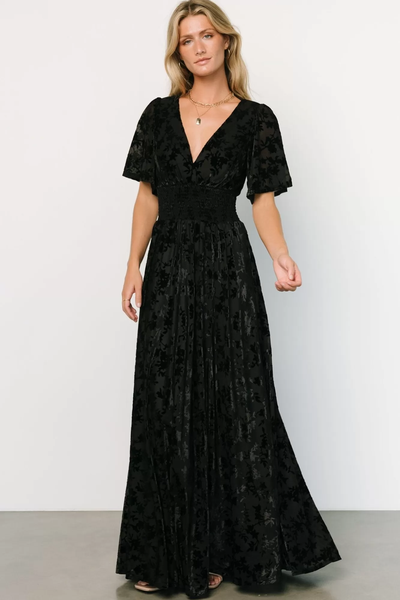 Baltic Born Maxi Dresses | Maxi Dresses | Veronica Velvet Maxi Dress |