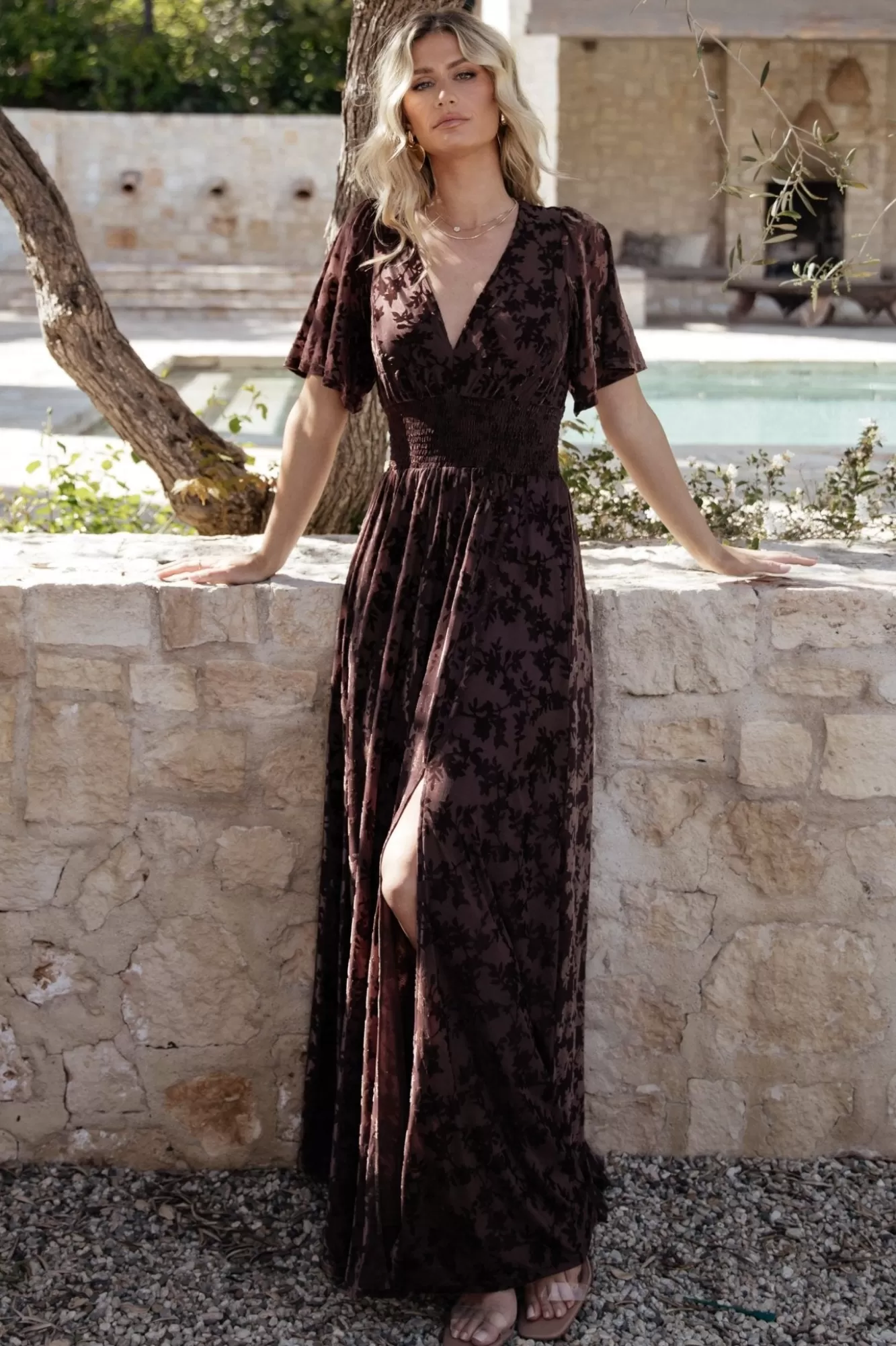 Baltic Born Maxi Dresses | Maxi Dresses | Veronica Velvet Maxi Dress |