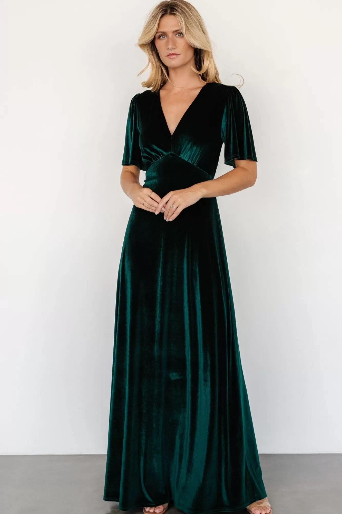 Baltic Born Maxi Dresses | Maxi Dresses | Vivian Velvet Maxi Dress |